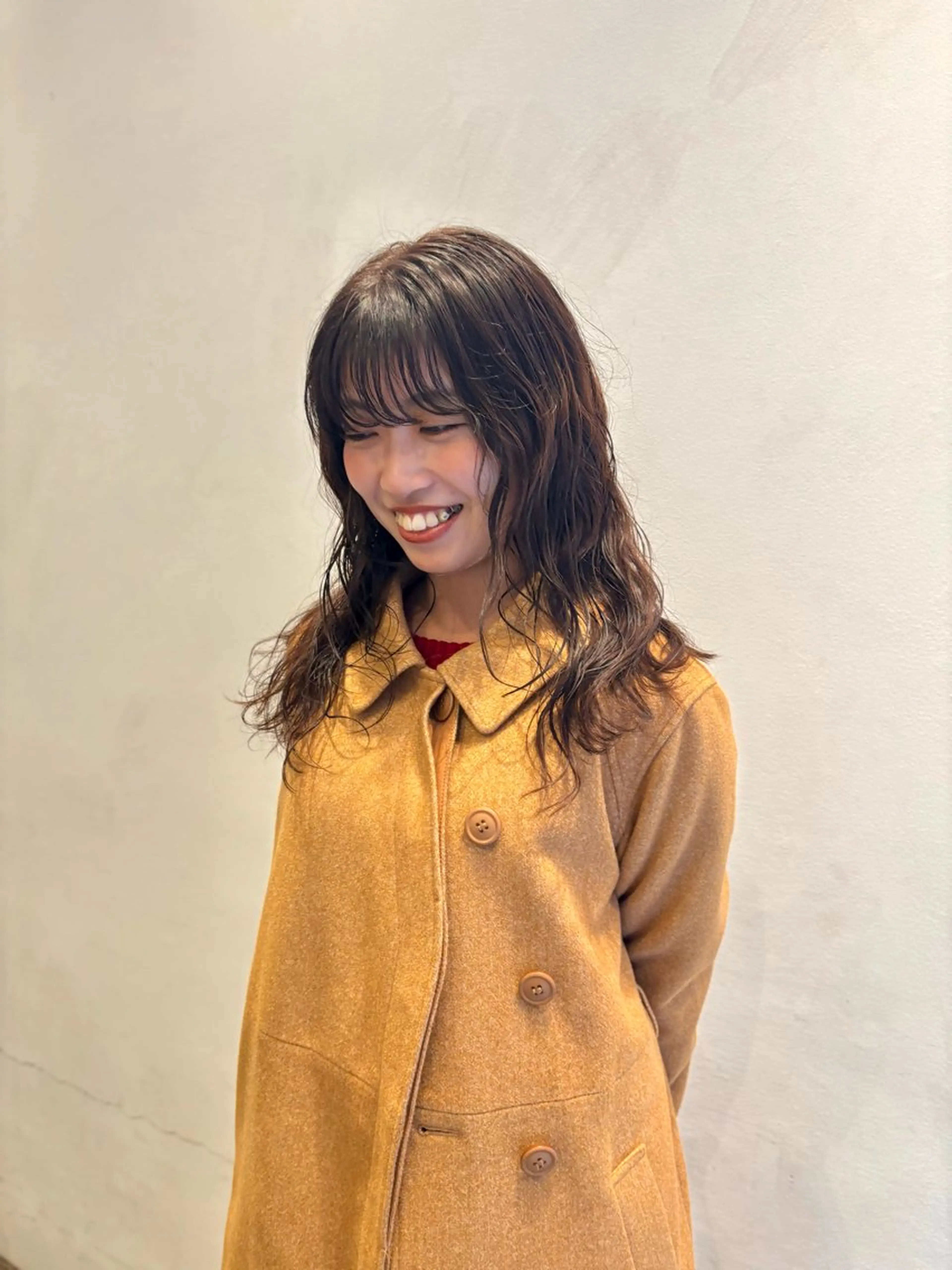 セミロング パーマ iki所属・パーマstyle てるてるのヘアスタイル