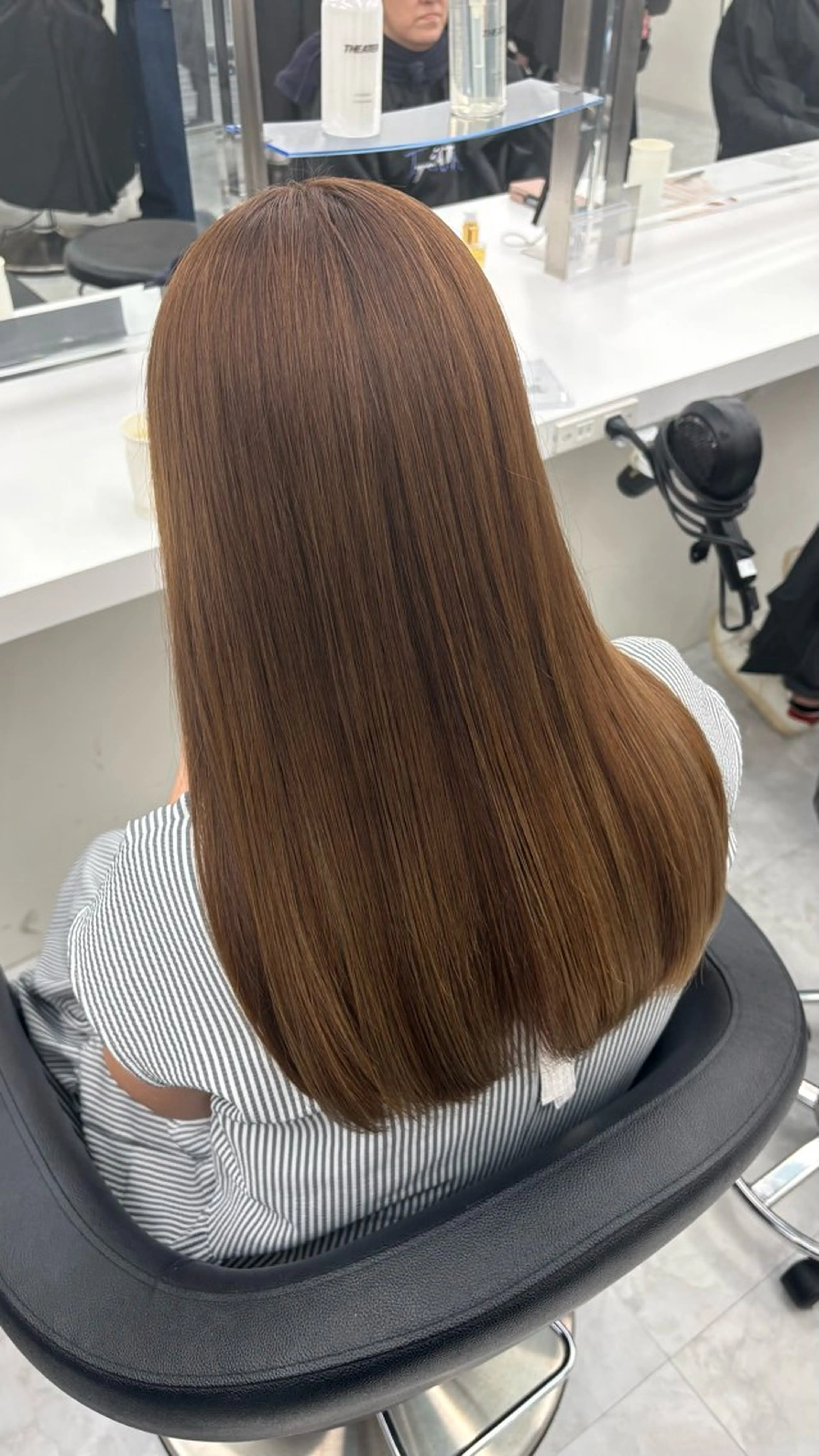 ロング ヘアカラー トリートメント ARISA/縮毛矯正 /艶髪カラー♡のヘアスタイル