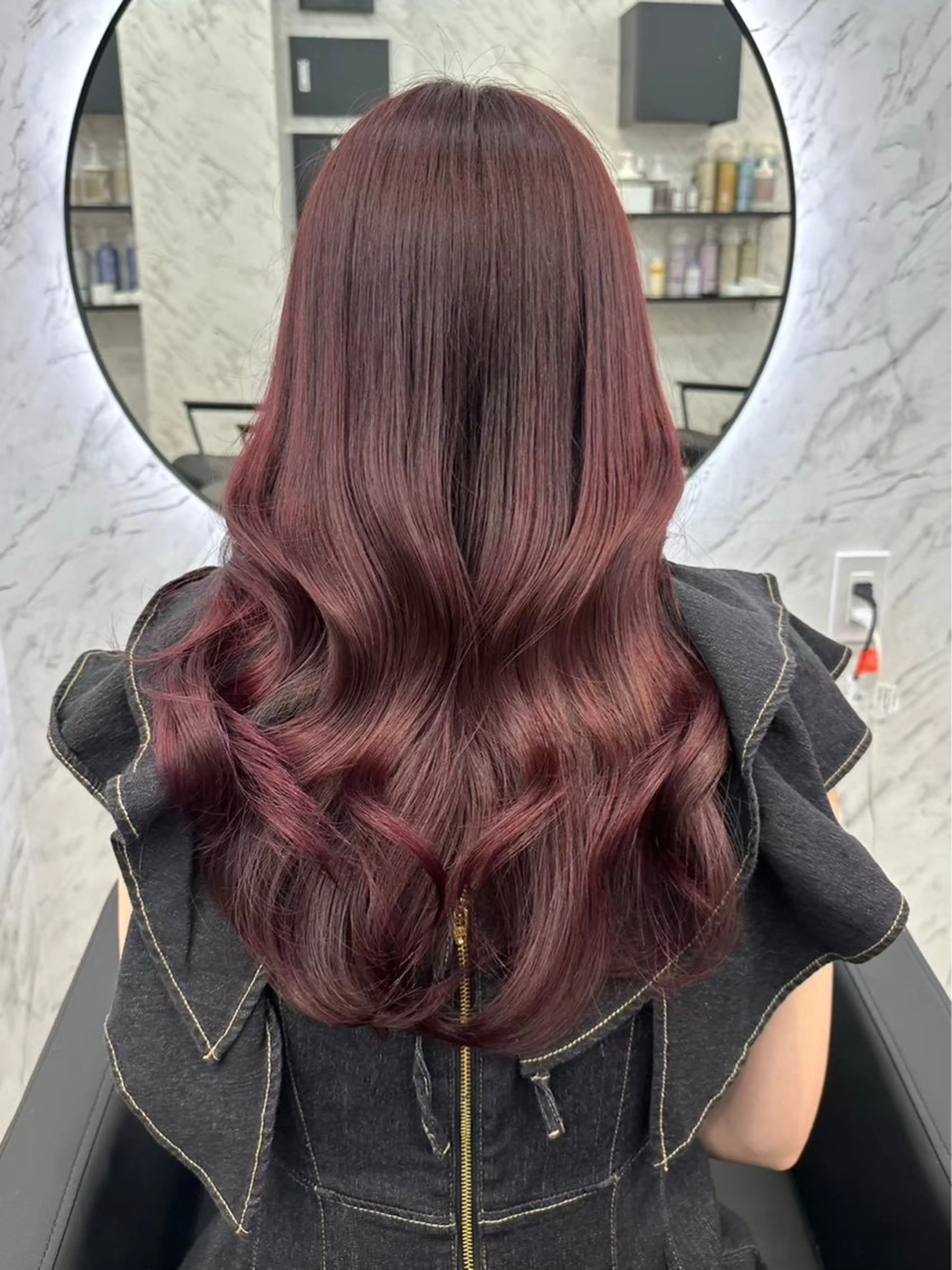 ロング カラー hair salon dot.mooda所属・カラーモデル募集中 🎀🫧Rinnaのヘアスタイル