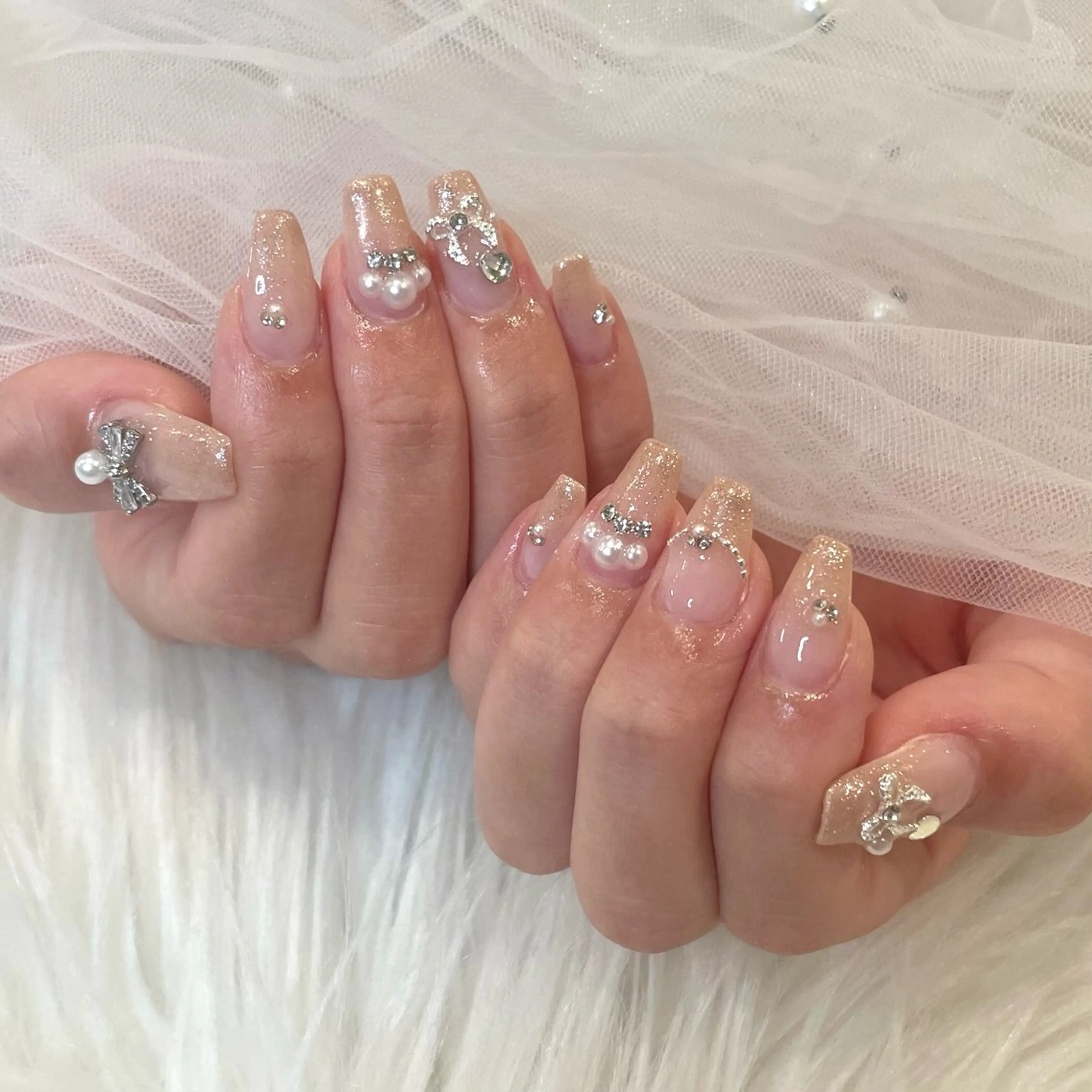 ネイル ハンドネイル yurika 🌷.*･ﾟのネイルデザイン