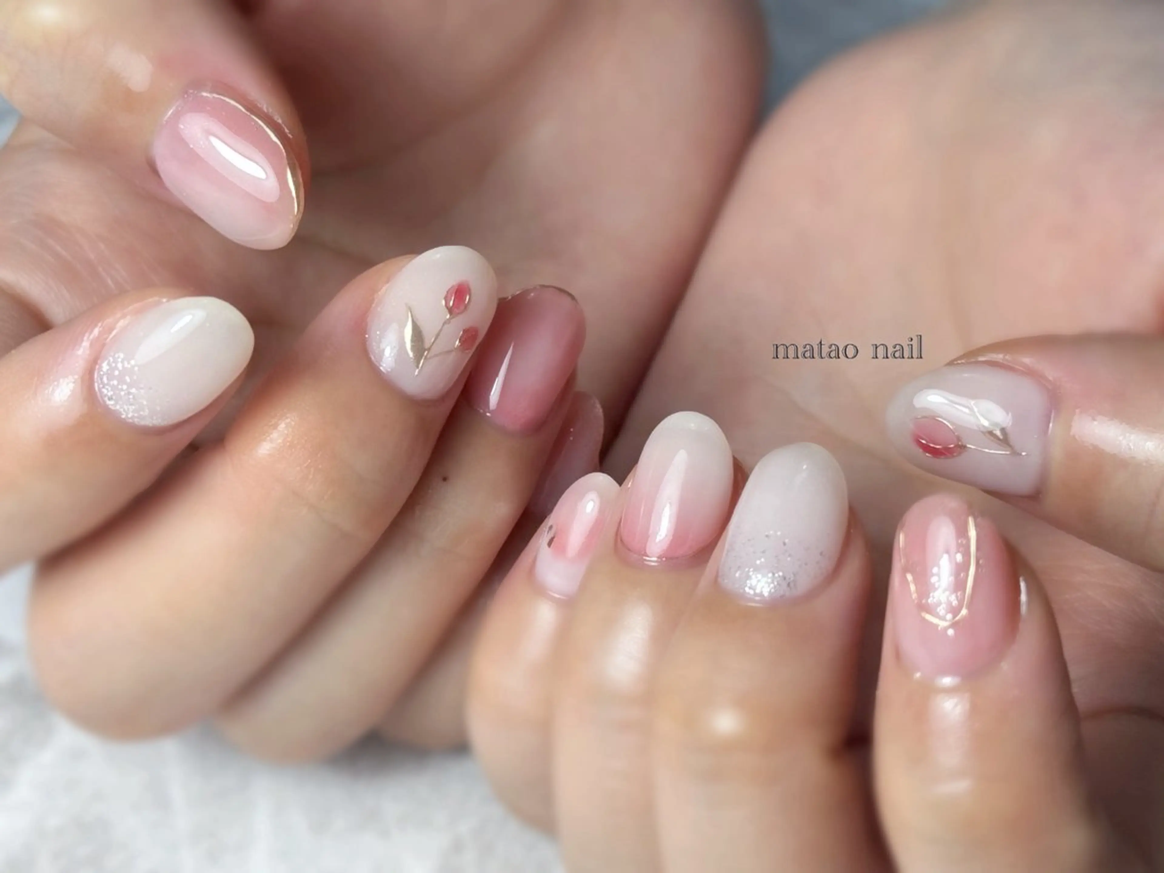 ネイル ハンドネイル フットネイル matao nailのネイルデザイン