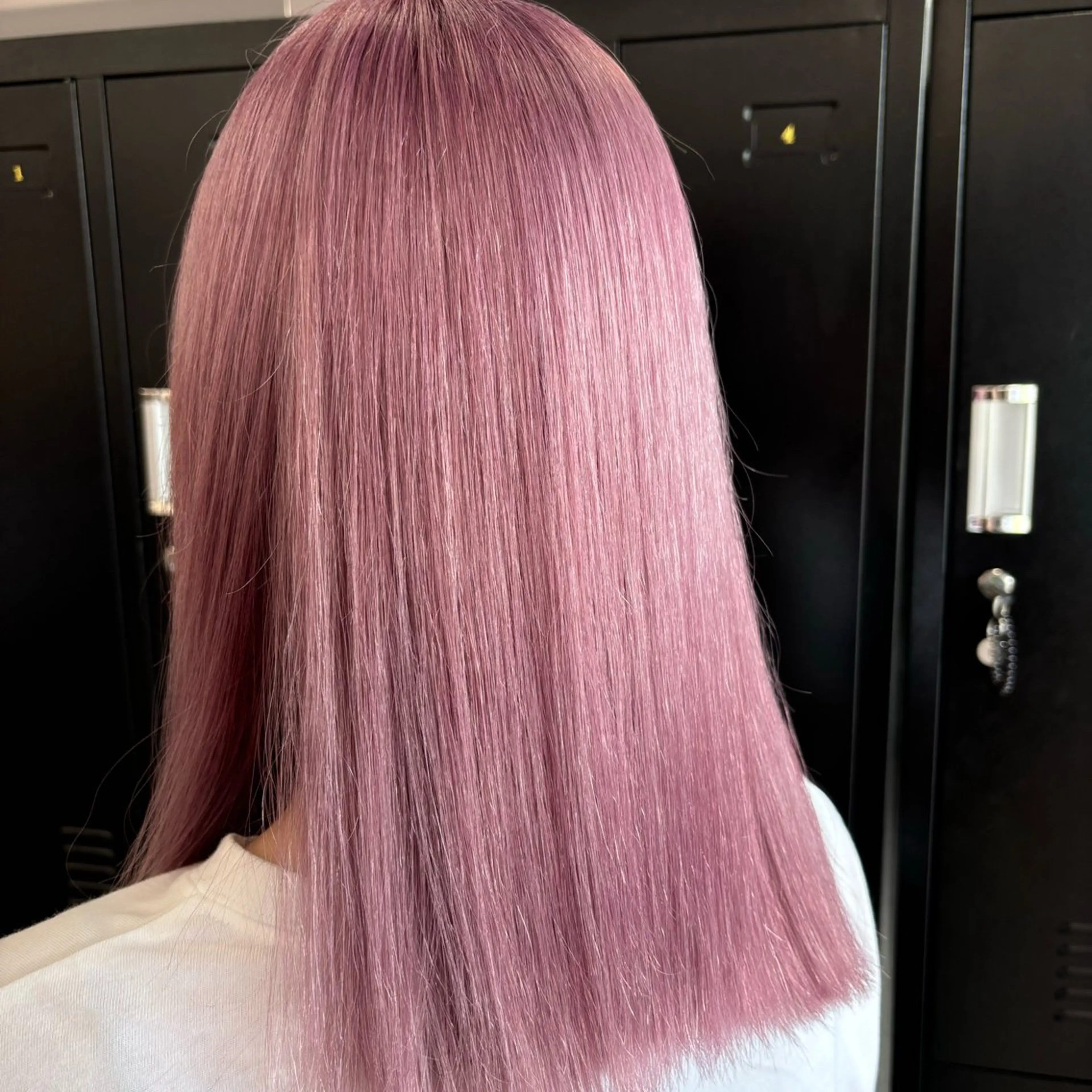 ミディアム パープルカラー カット ヘアカラー トリートメント 🎀Lino/千葉 RAMU🎀のヘアスタイル