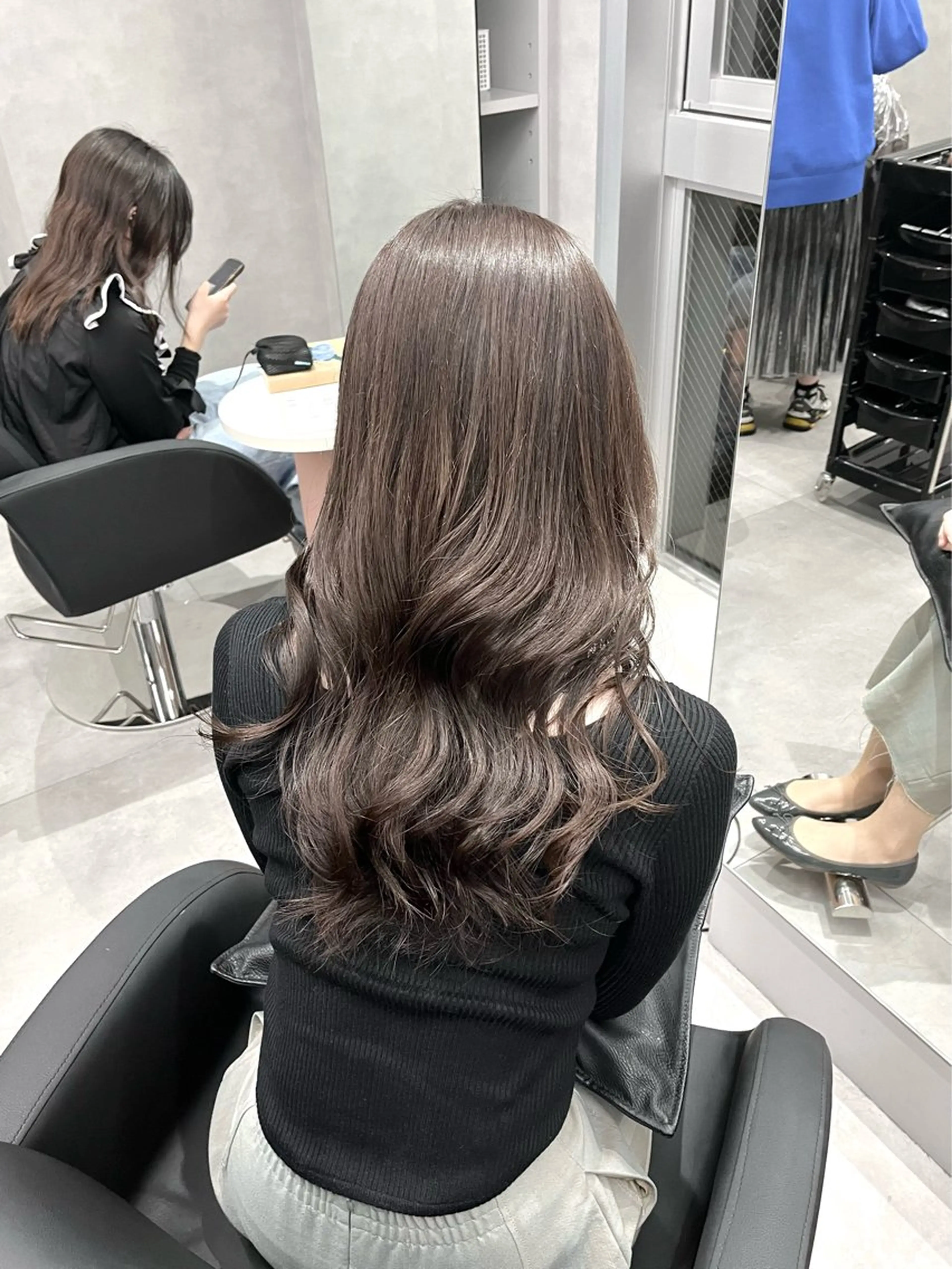 ロング 岸田 悠佑のヘアスタイル