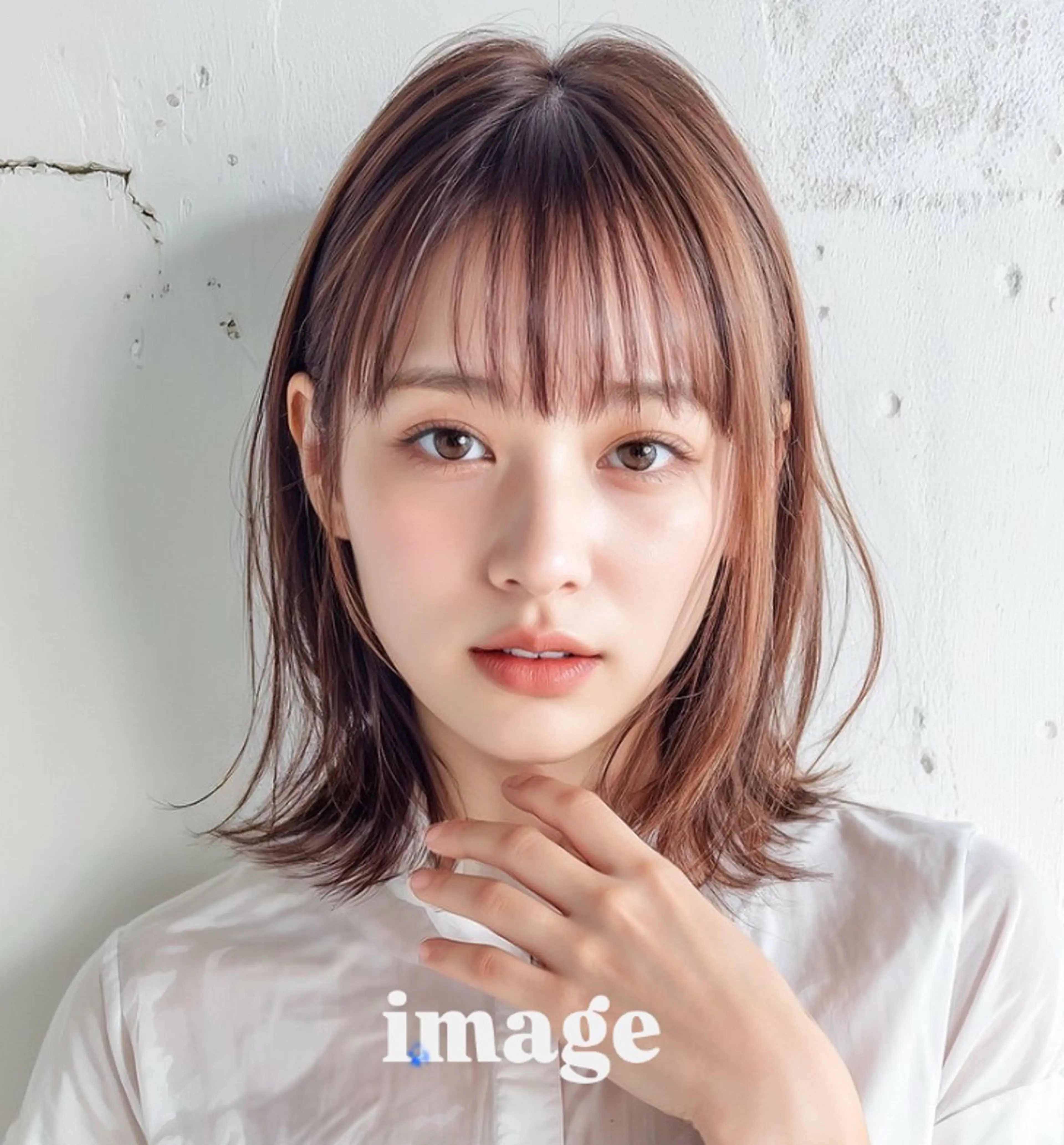 ミディアム メンズカット無料 🌙 松本のヘアスタイル