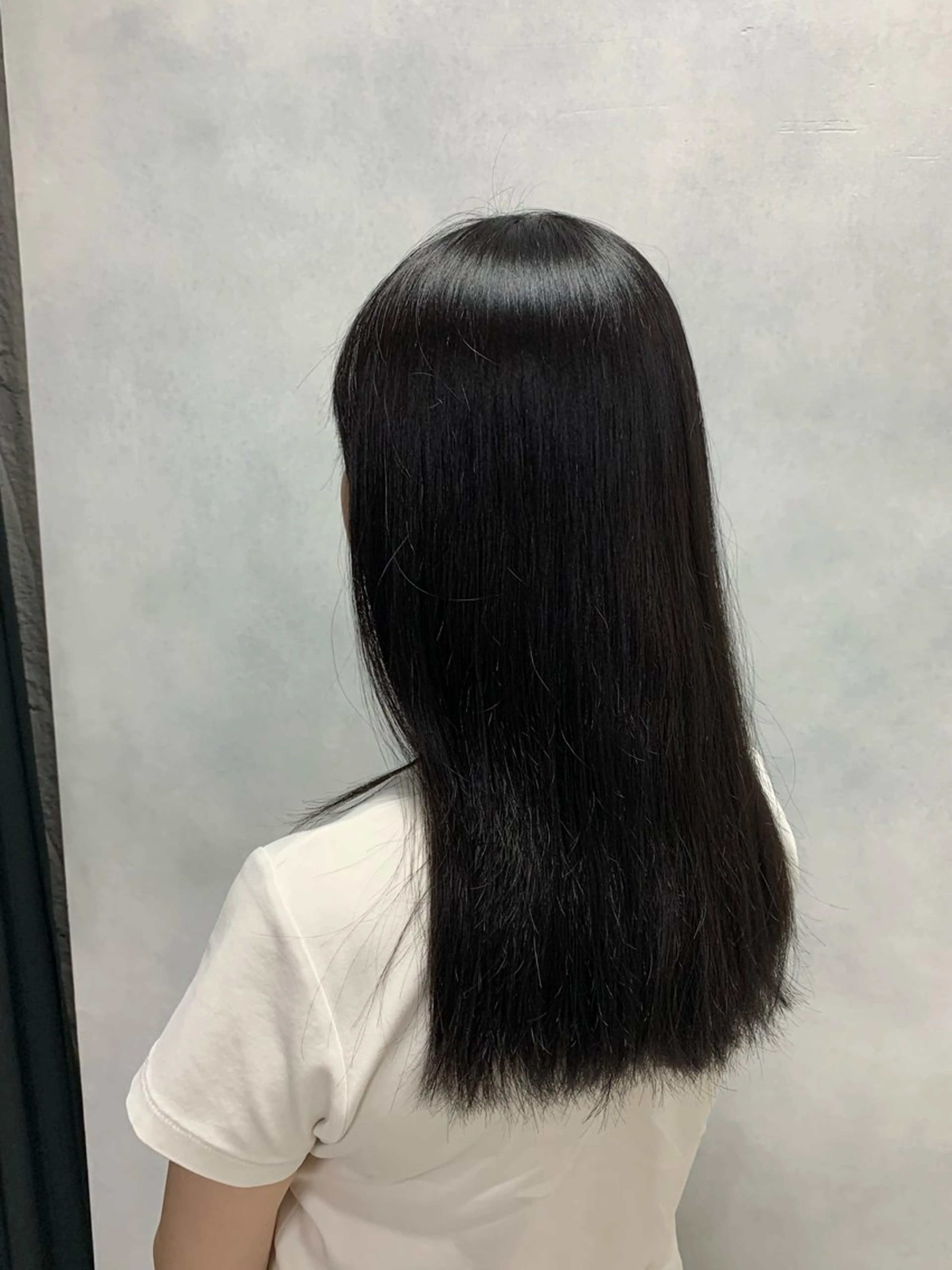 セミロング ヘアカラー トリートメント 🌶推しカラー RINA🌶´-のヘアスタイル