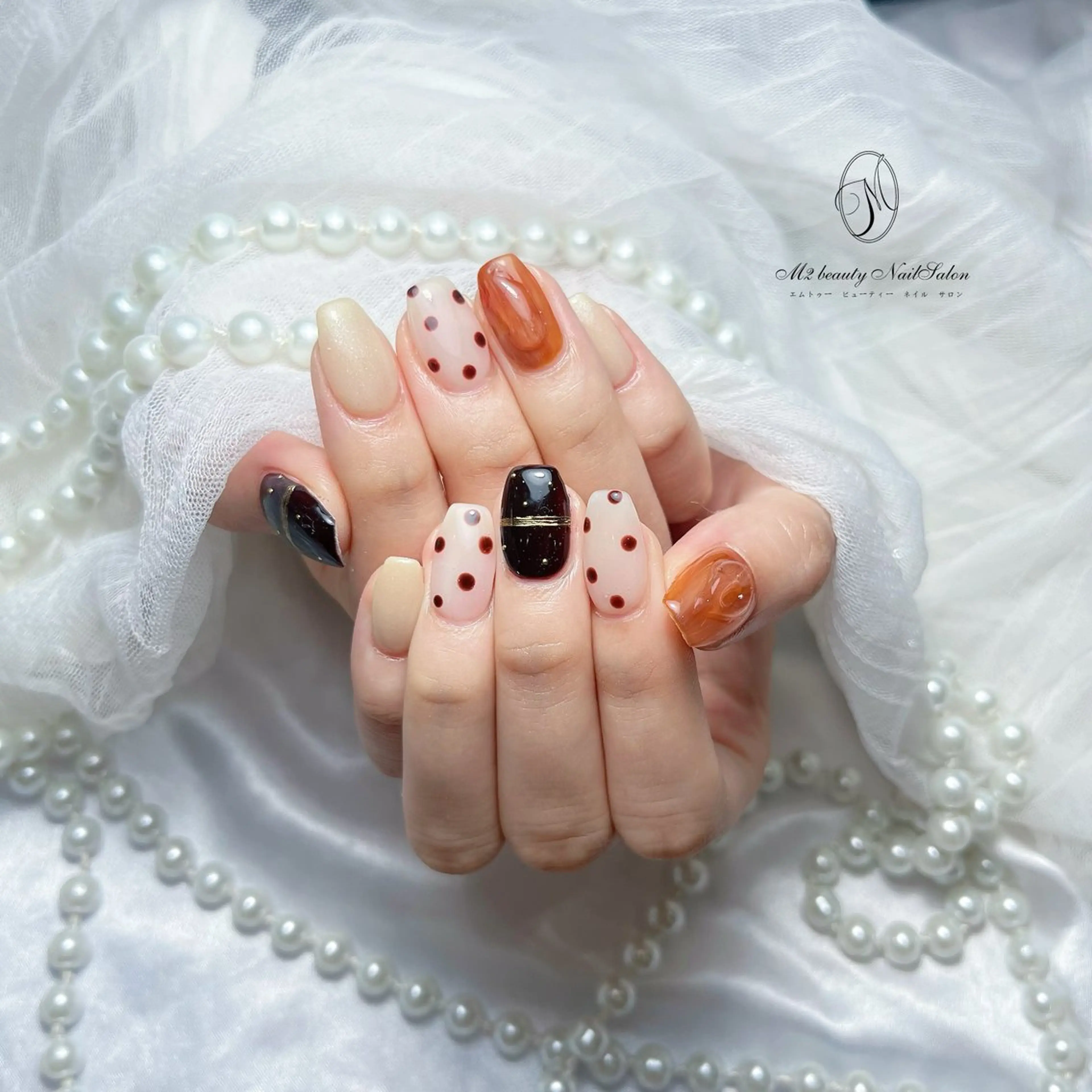 ネイル ハンドネイル M2 BEAUTY マリエのネイルデザイン