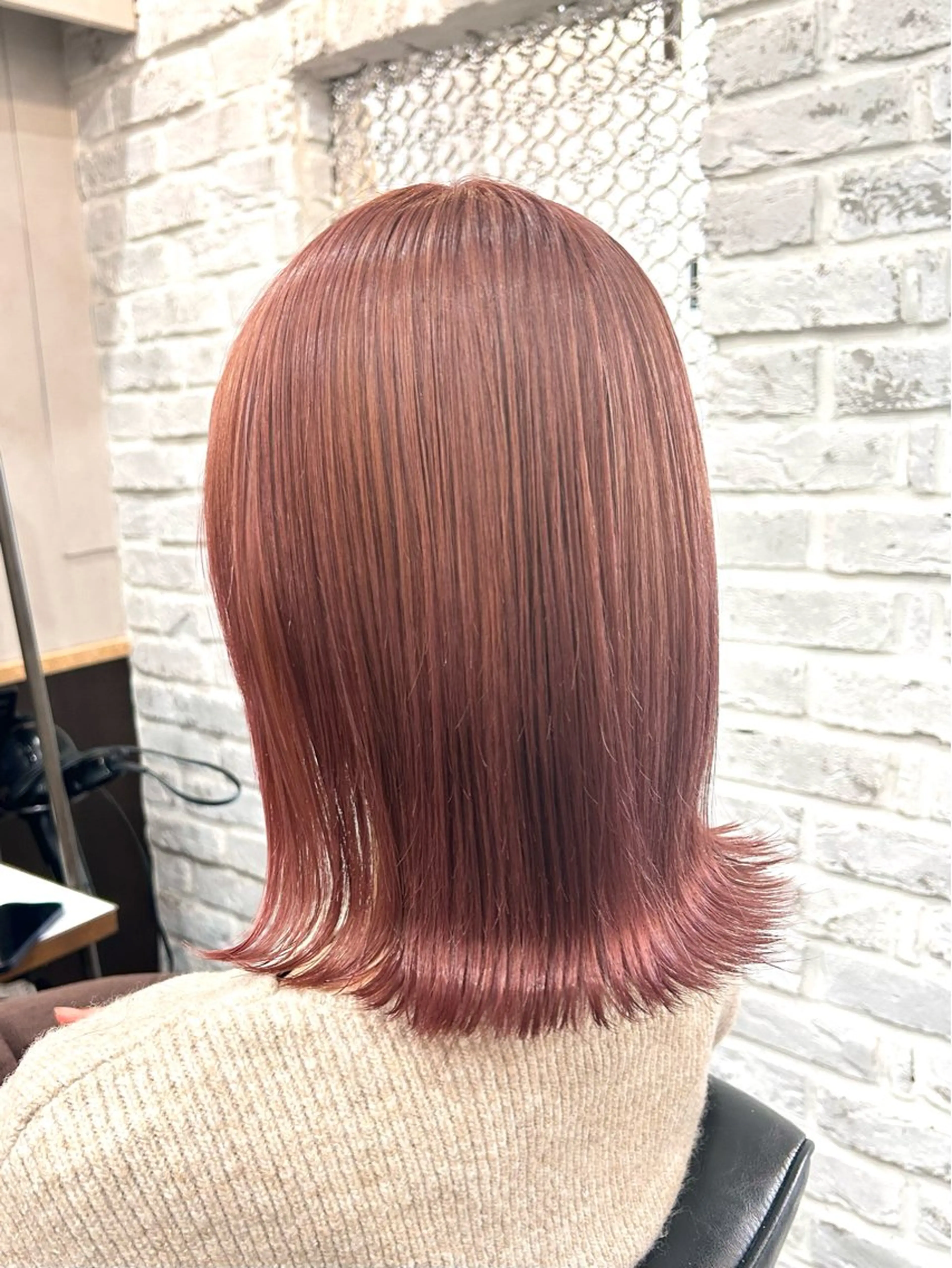 ミディアム カット ヘアカラー 🦄🩵YUNA 🩵🦄のヘアスタイル