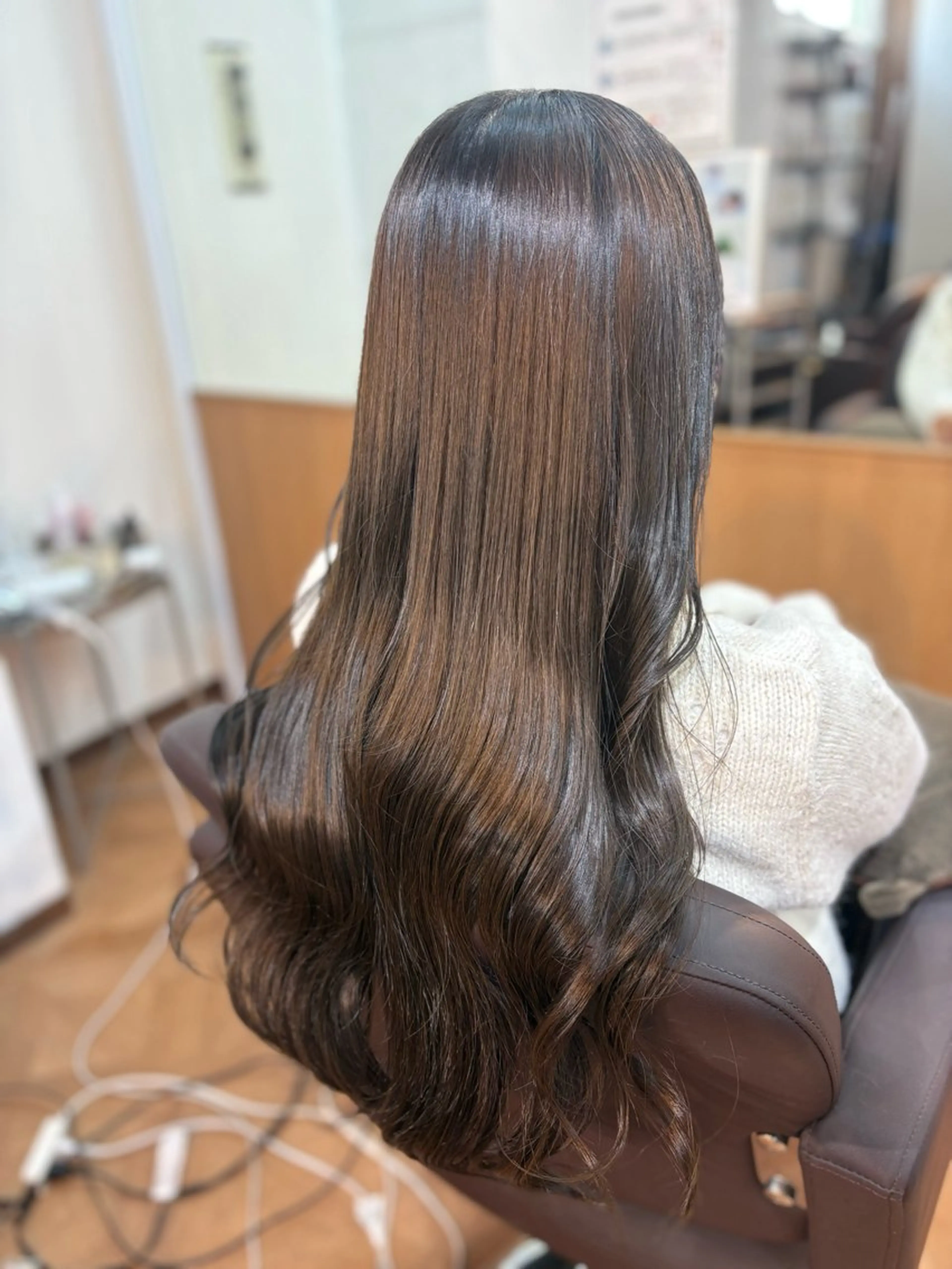 ロング カット ヘアカラー 🍒Ayana🍒 艶カラー🍒のヘアスタイル