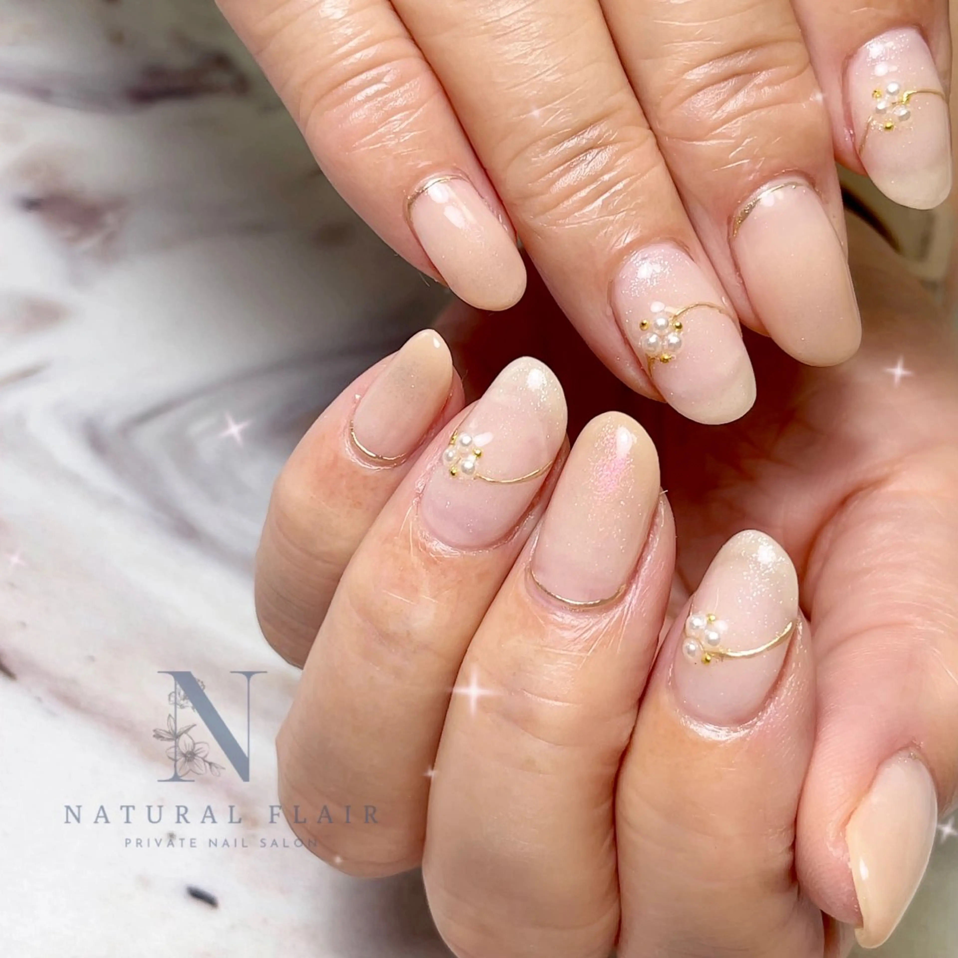 ネイル ハンドネイル natural flairのネイルデザイン