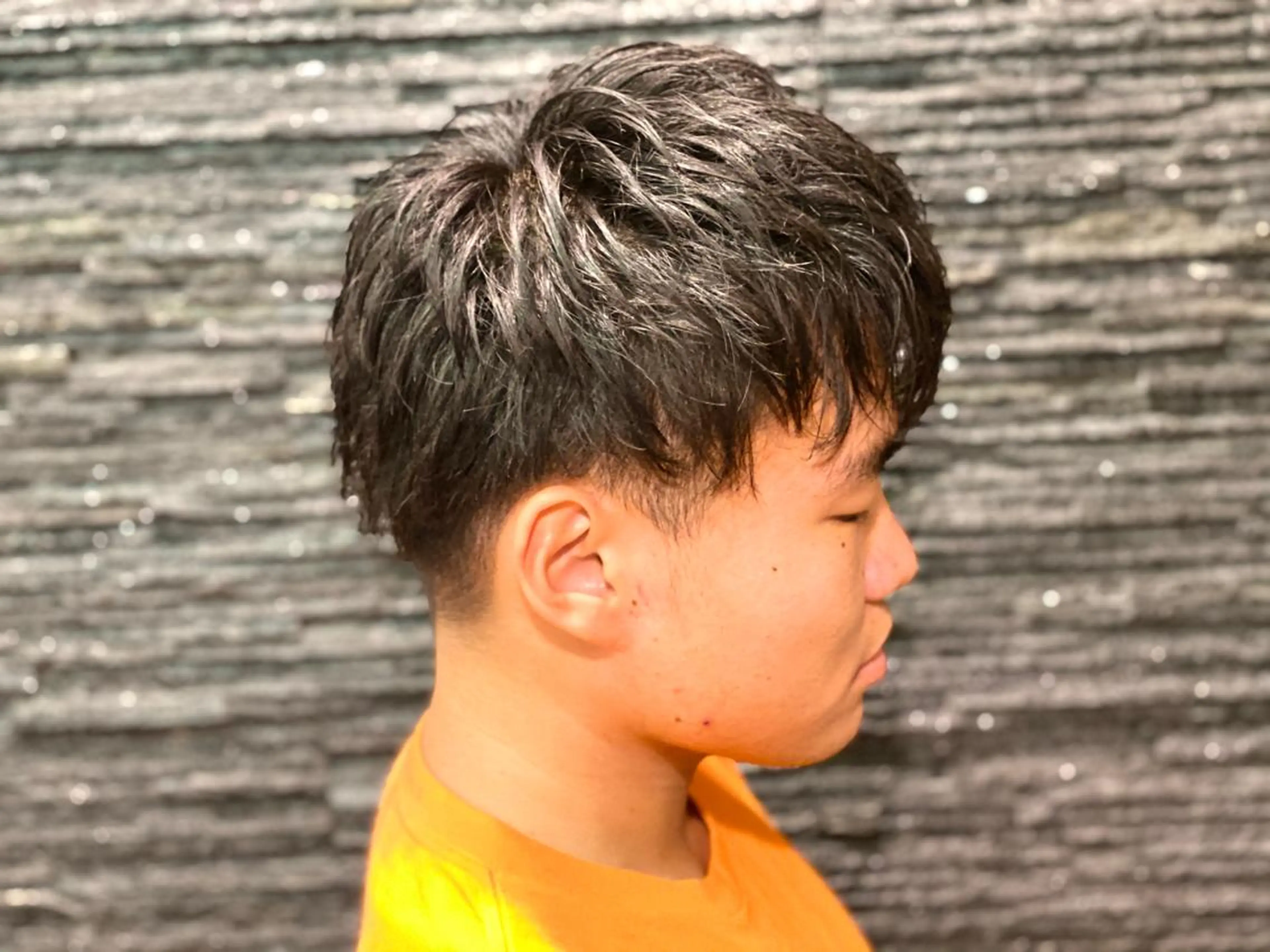 ミディアム メンズ HIRO GINZA 池袋東口店所属・林田 龍明のヘアスタイル