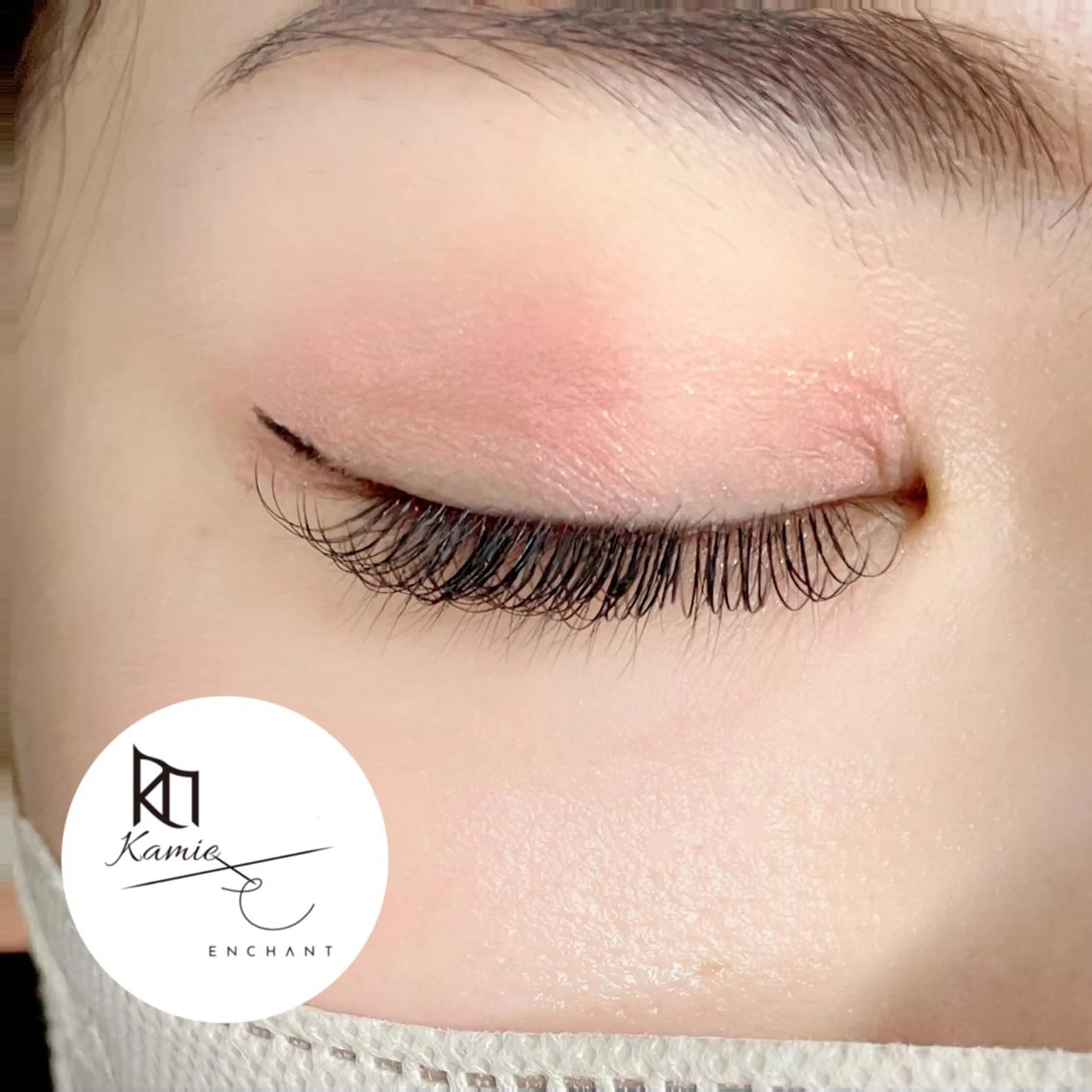 マツエク・マツパ フラットラッシュ Kamie eyelashのマツエク・マツパデザイン