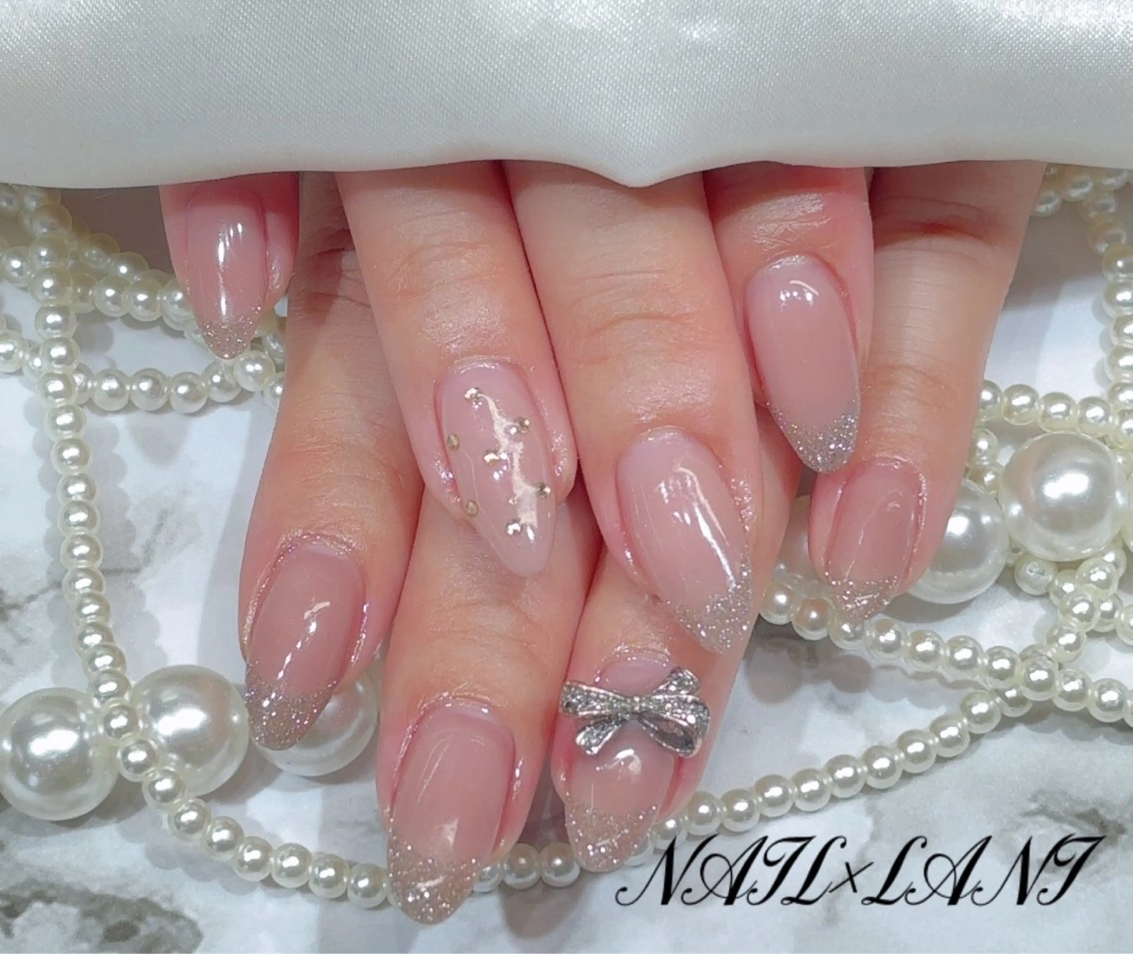 ネイル フットネイル ジェルネイル マグネットネイル パラジェル 一之瀬 柚季のネイルデザイン