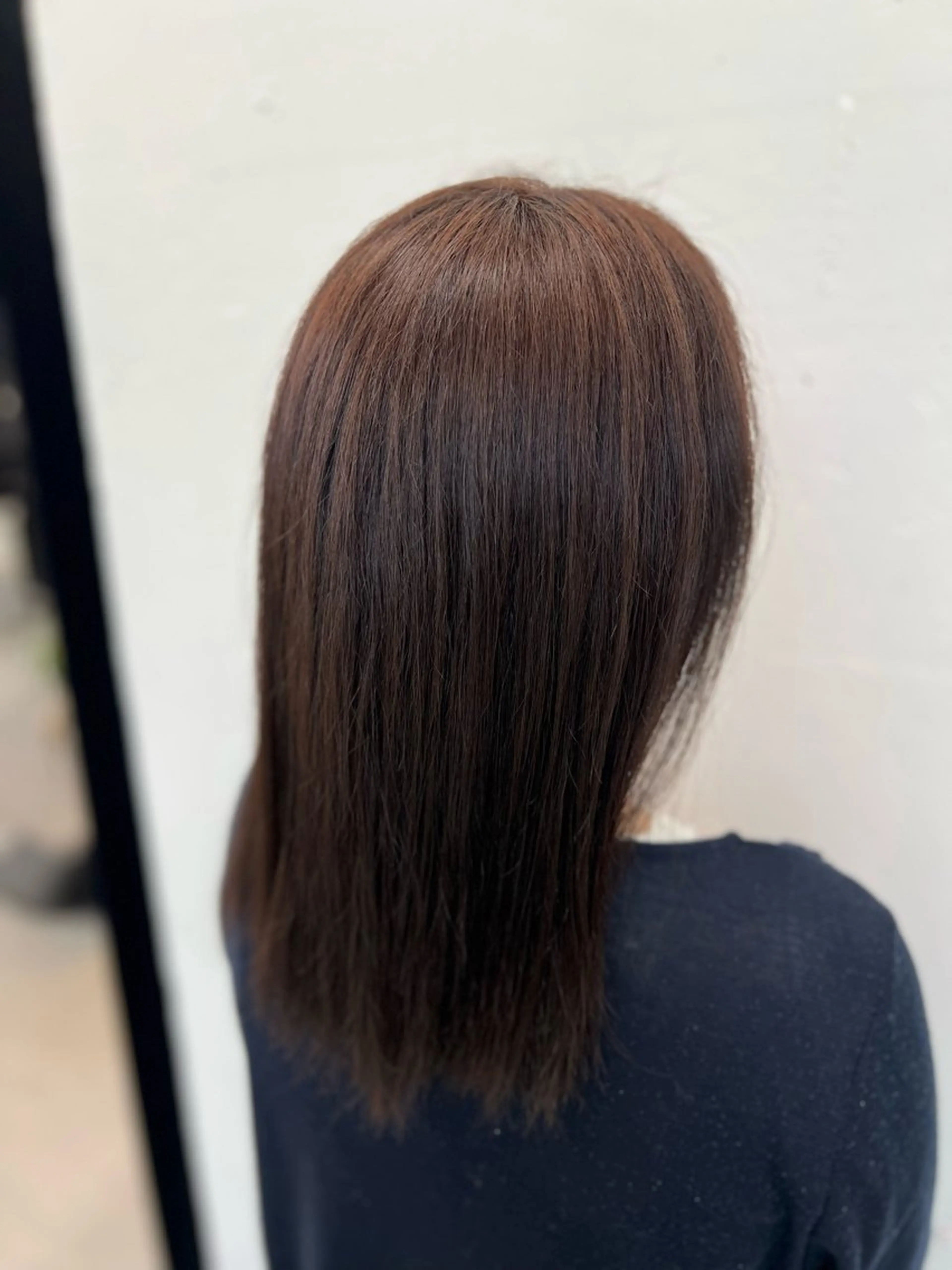 ミディアム カラー ブラウンカラー 透明感カラー ラベンダーカラー ラベンダーブラウン ヘアカラー トリートメント あすか JILLSTUDIOのヘアスタイル