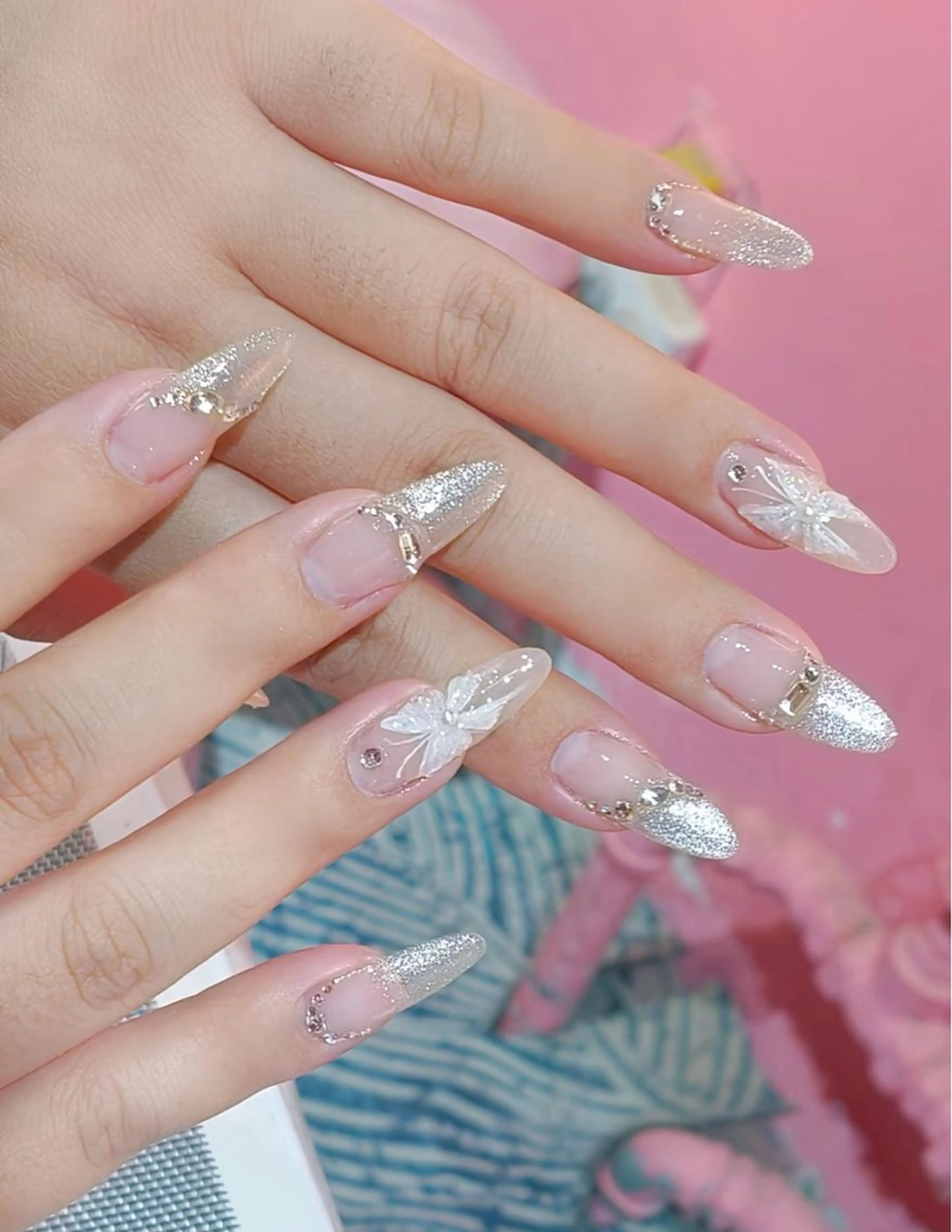 ネイル アートネイル チークネイル 長さ出し ジェルネイル マグネットネイル ハンドネイル ハンドケア For you. Nail Salonのネイルデザイン