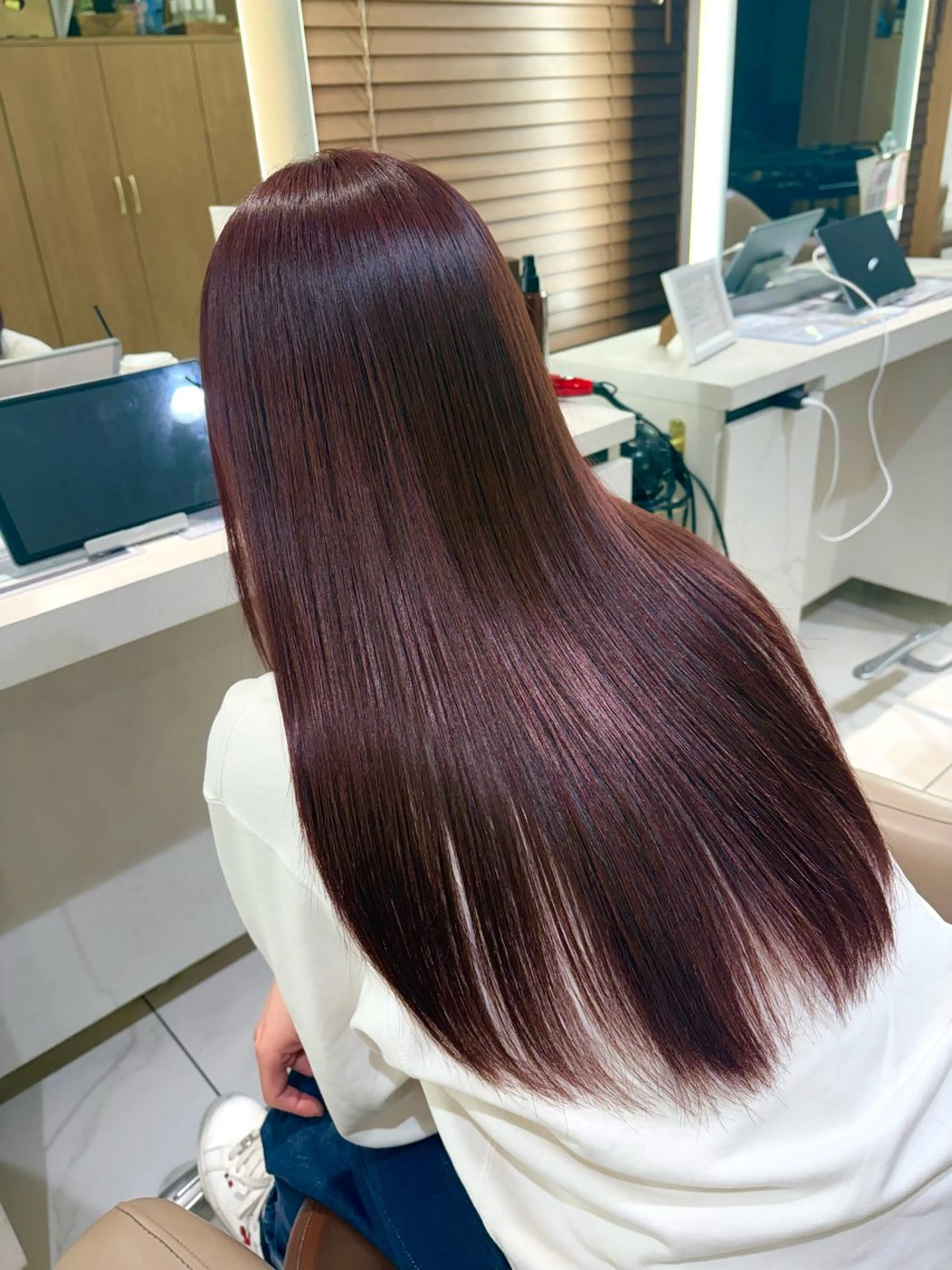 カラー ヘアカラー 加藤芽実カラーリスト /ミルクティーカラーのヘアスタイル