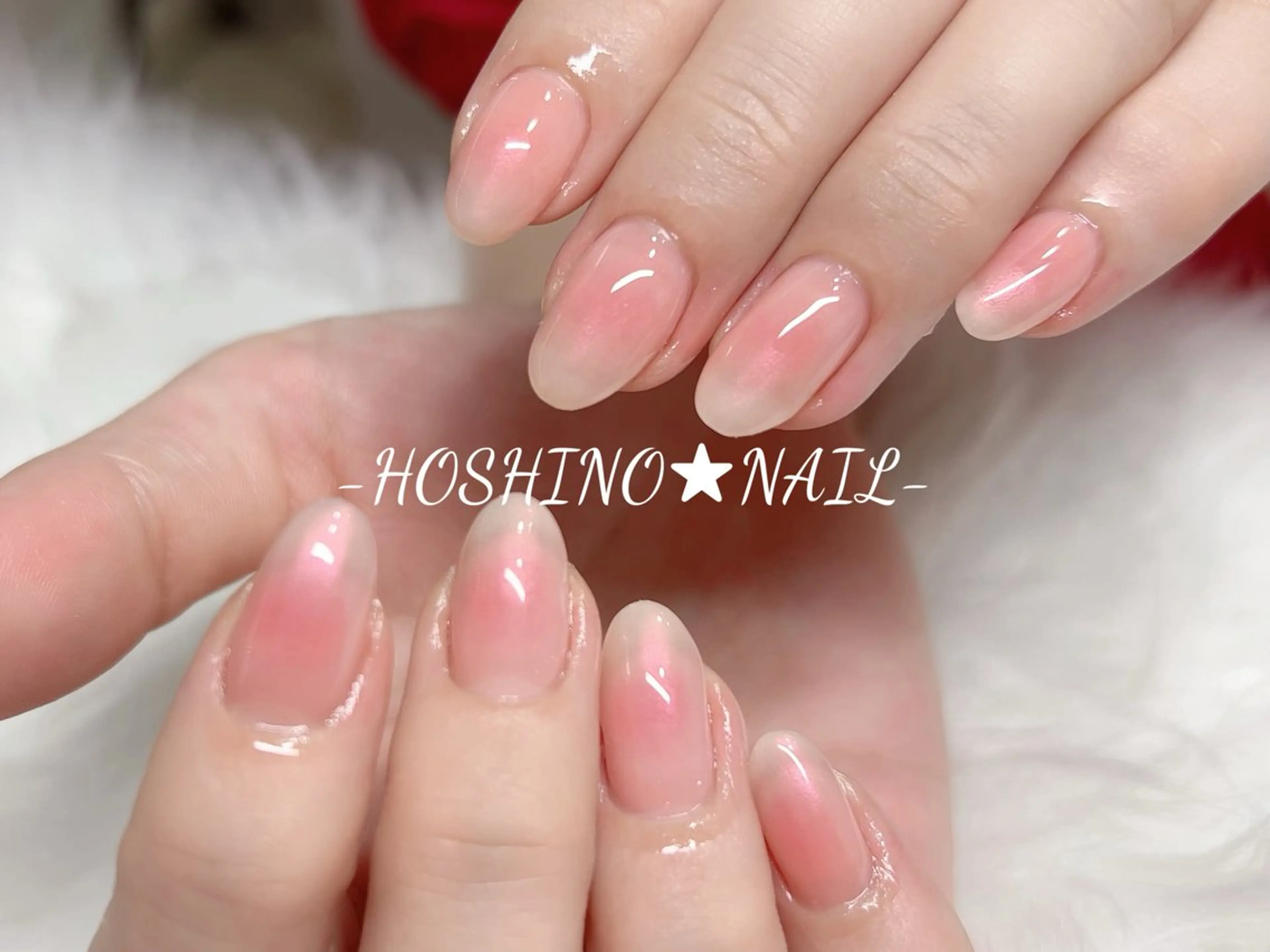 ネイル オーロラネイル チークネイル ドット フットネイル フレンチネイル ハンドネイル ★HOSHINO NAIL★新宿店のネイルデザイン