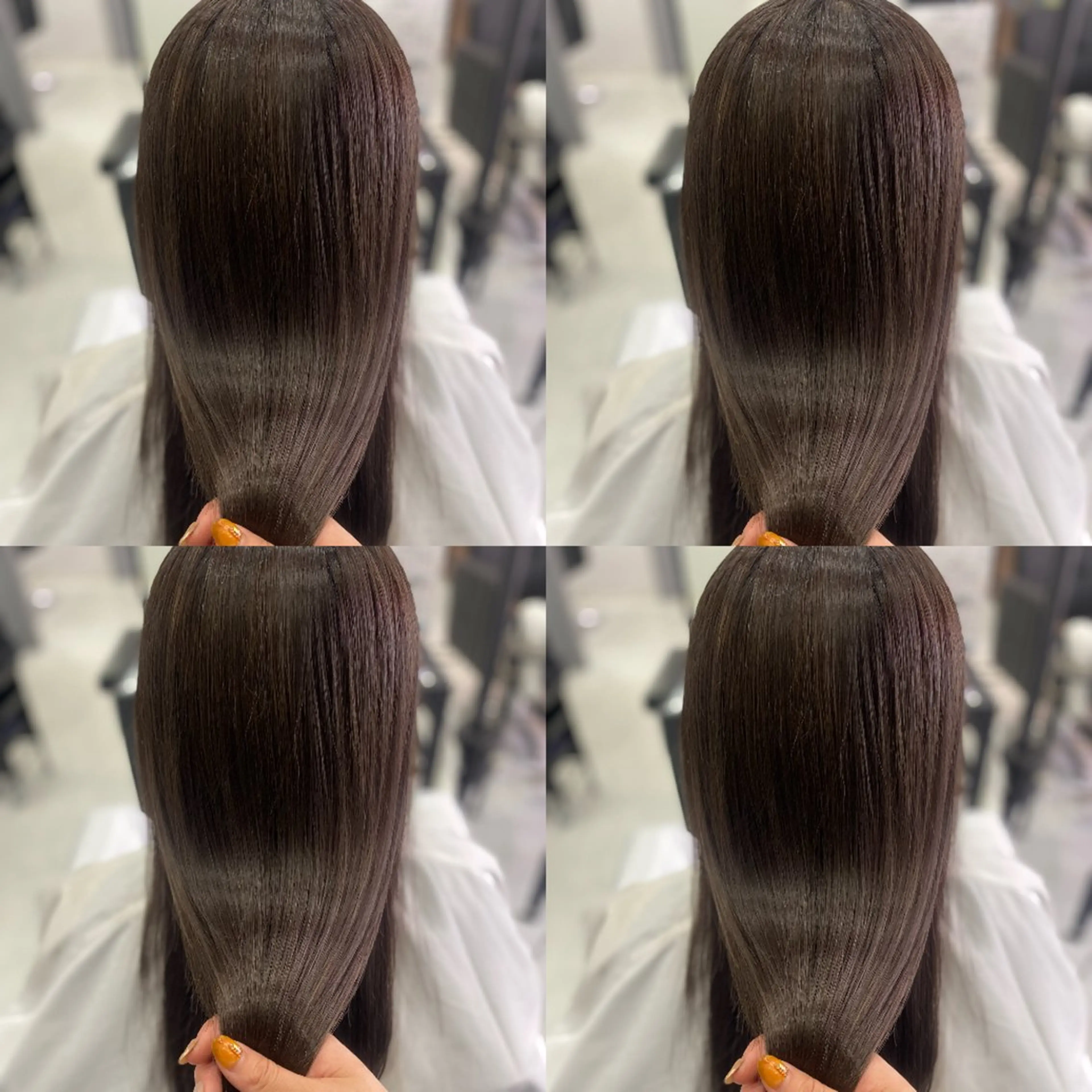 ロング カラー カット ヘアカラー トリートメント 韓国レイヤー× 透明感 ひかるのヘアスタイル