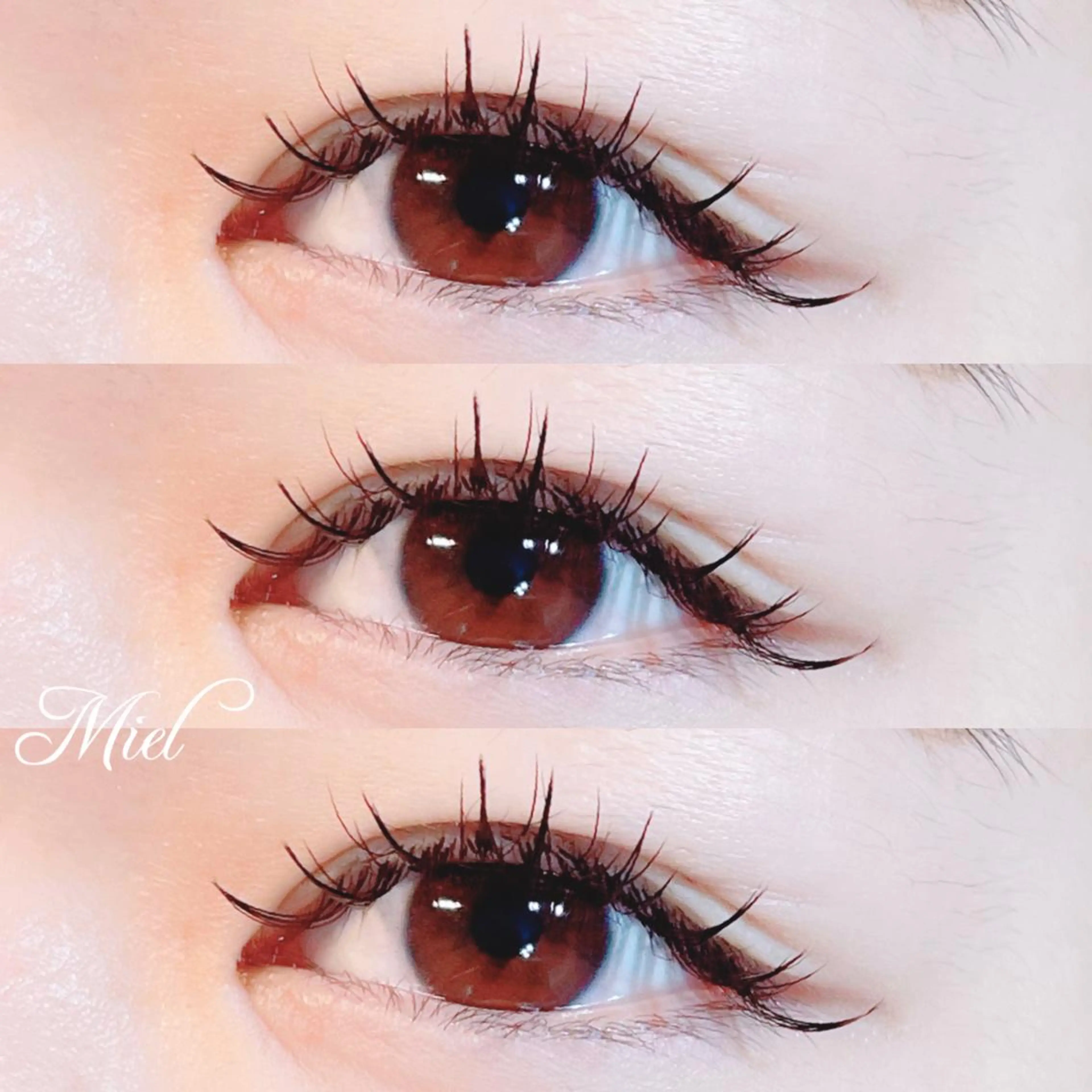 マツエク・マツパ カラーマツエク フラットラッシュ ボリュームラッシュ ワンホンマツエク Mori ✨Mystical✨のマツエク・マツパデザイン