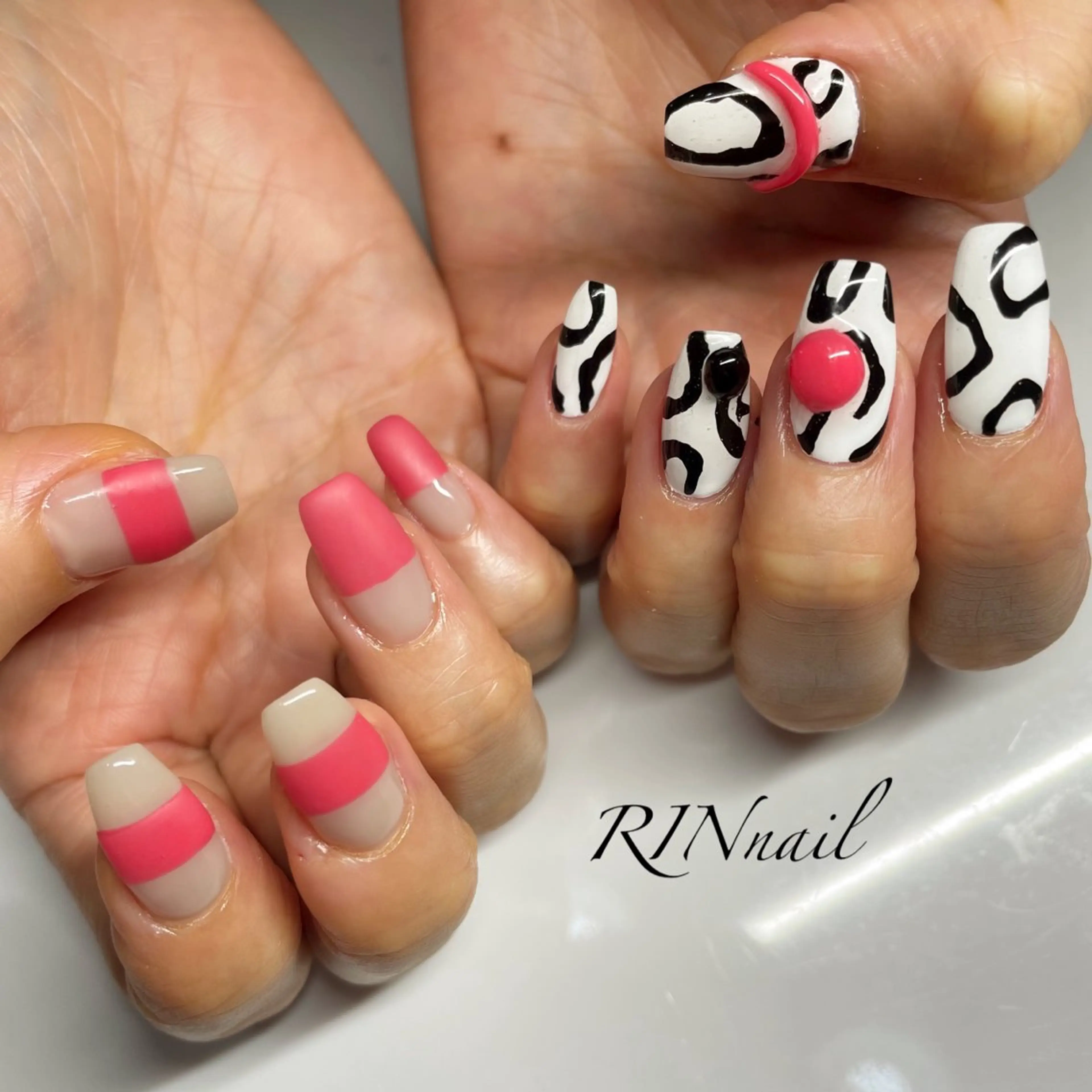 ネイル ハンドネイル ハンドケア RIN HOMEnailのネイルデザイン