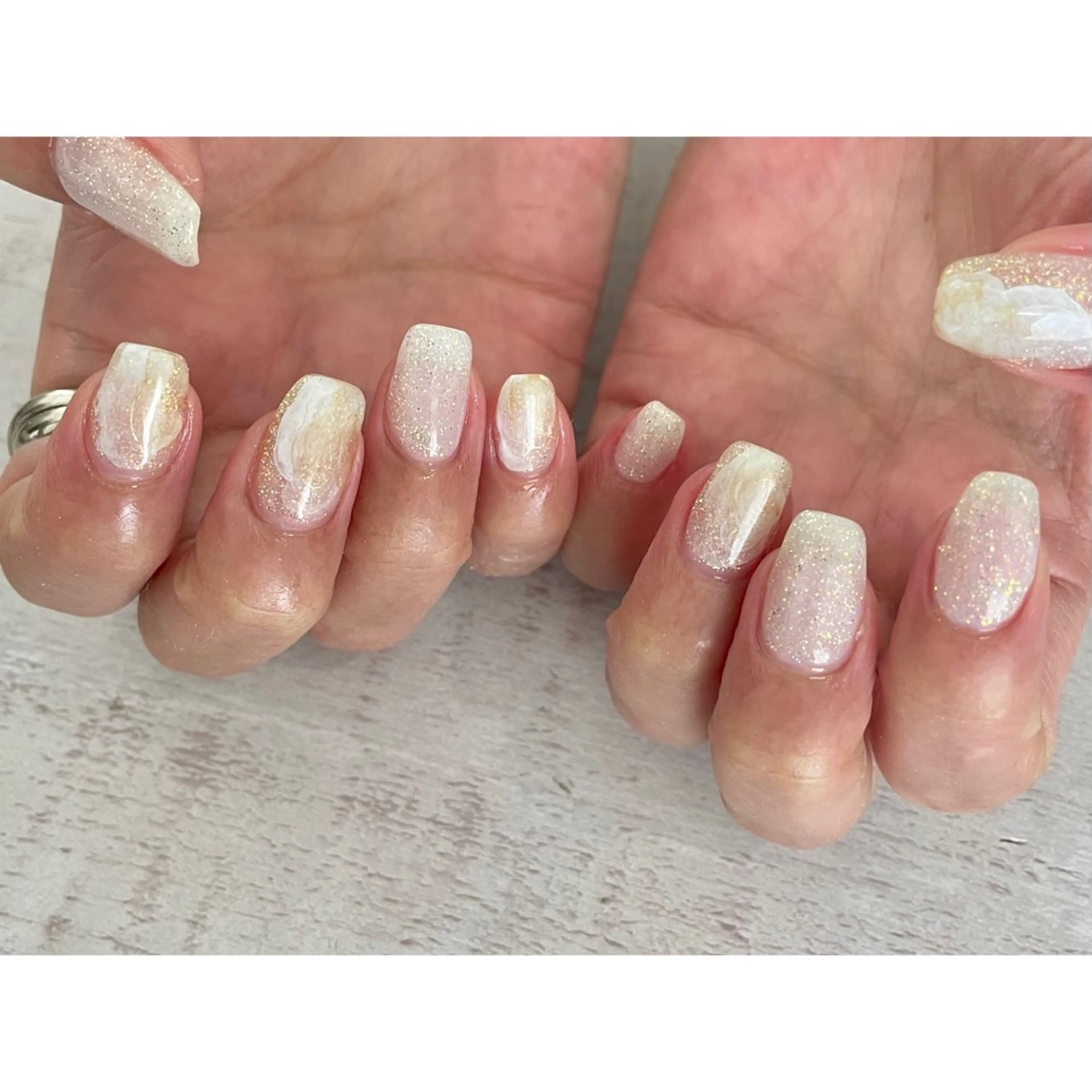 ネイル 𖡼 yumenoのネイルデザイン