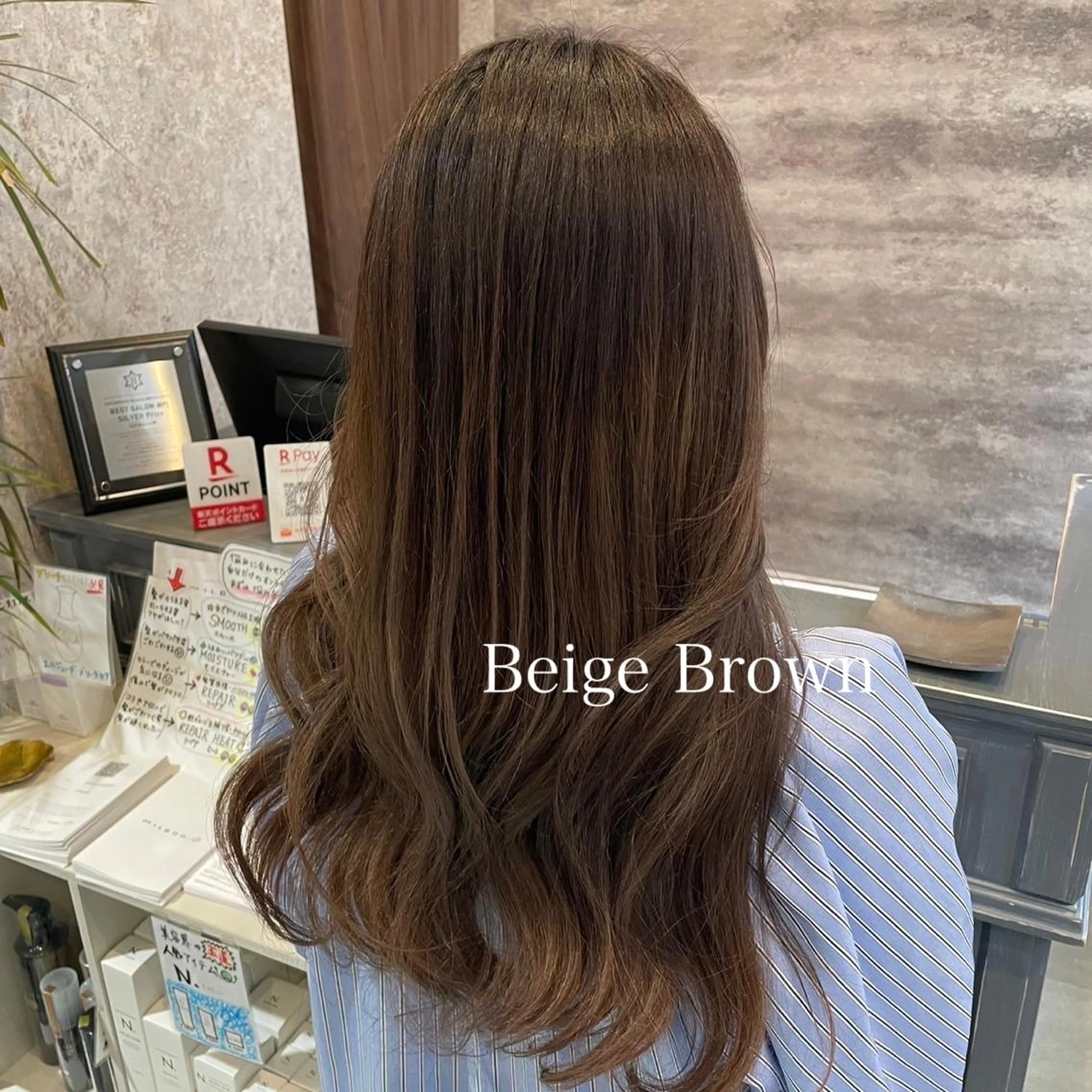 ロング カラー ベージュカラー ブリーチ ダブルカラー グラデーションカラー ハイライトカラー 💈Blanco💈 カラー&ケア🌈のヘアスタイル