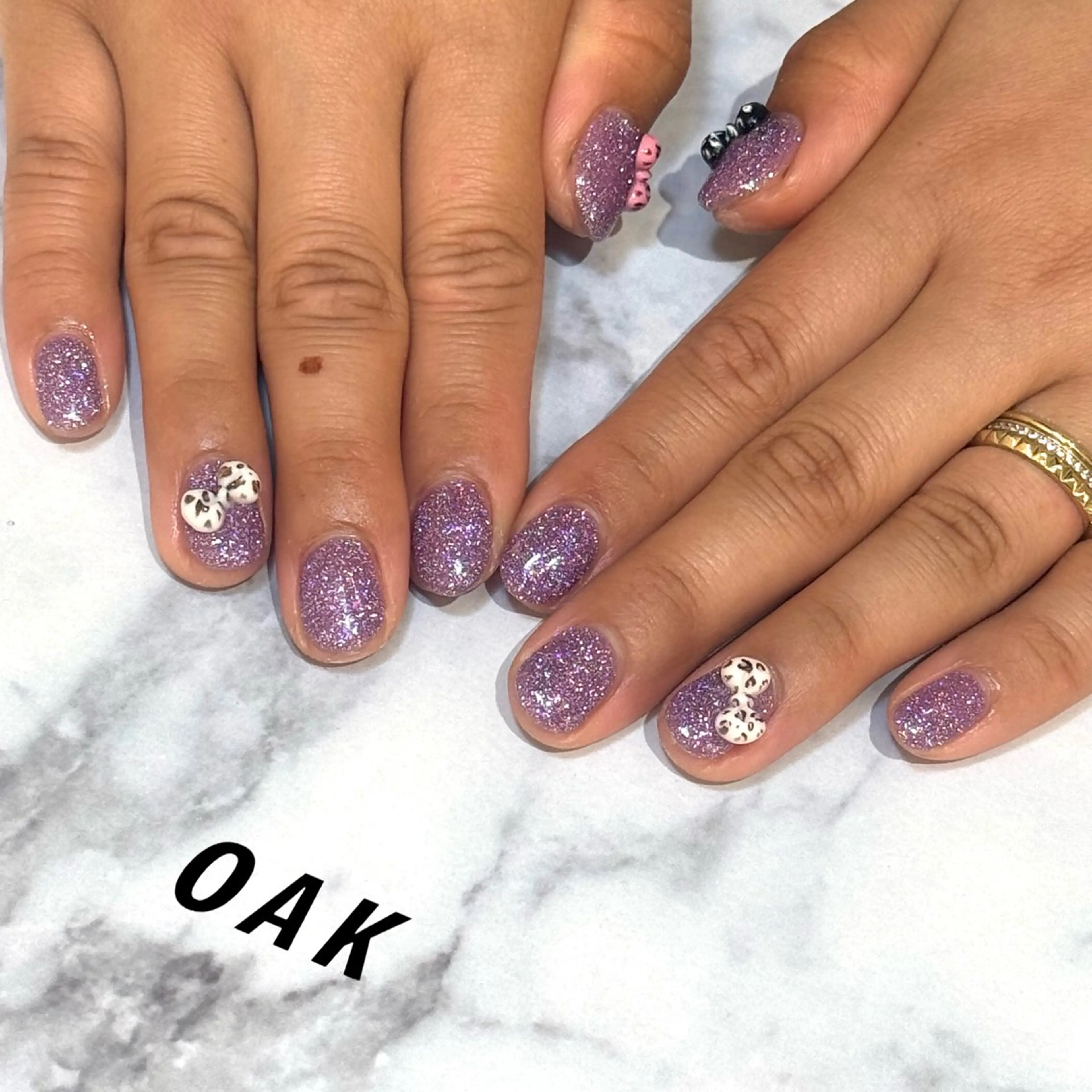 ネイル フラッシュネイル リボン sii eyelash&nail鷺沼所属・💅sii /KYOKA💅のネイルデザイン