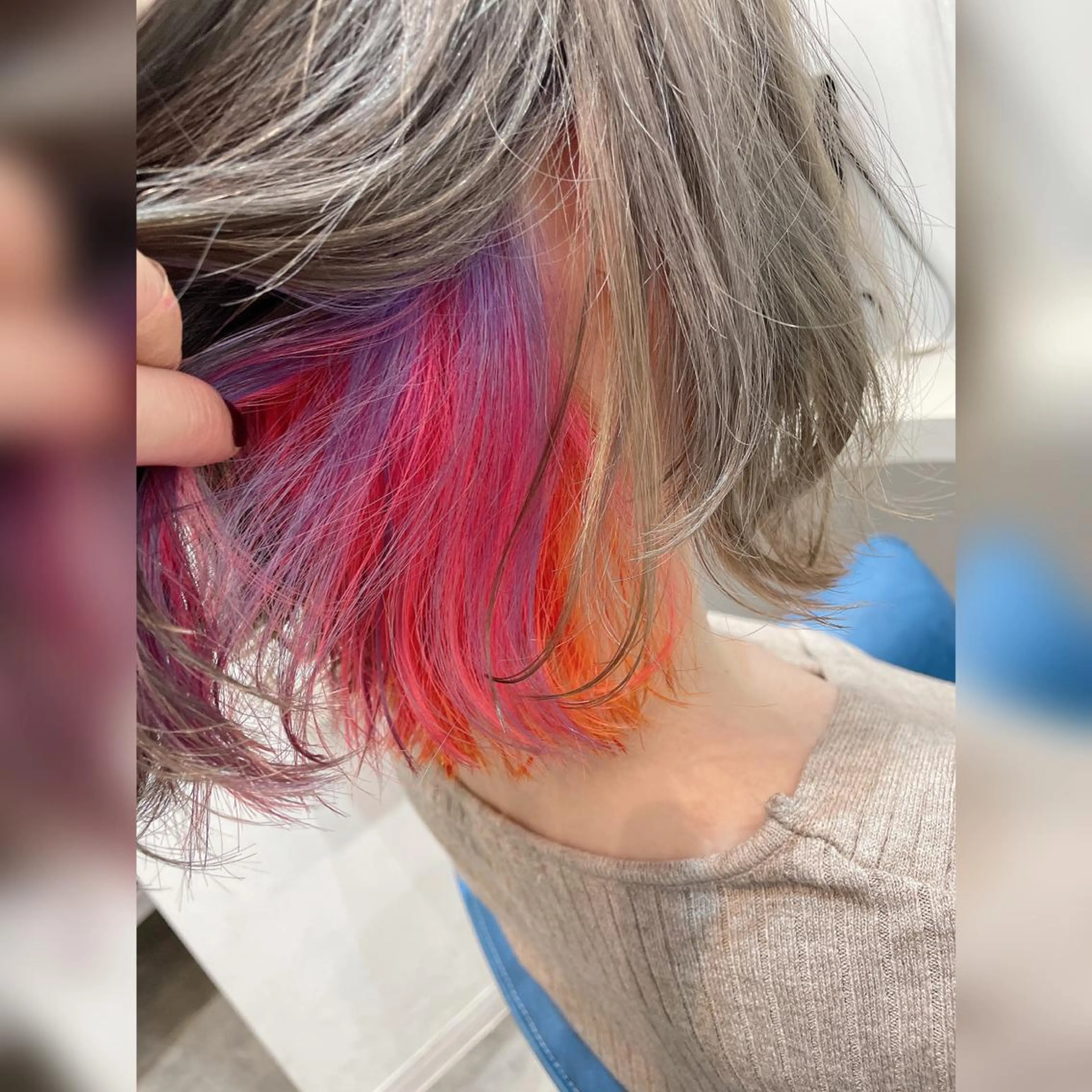 ミディアム カット ヘアカラー トリートメント 中目黒✂︎店長✂︎ TOMOHIROのヘアスタイル