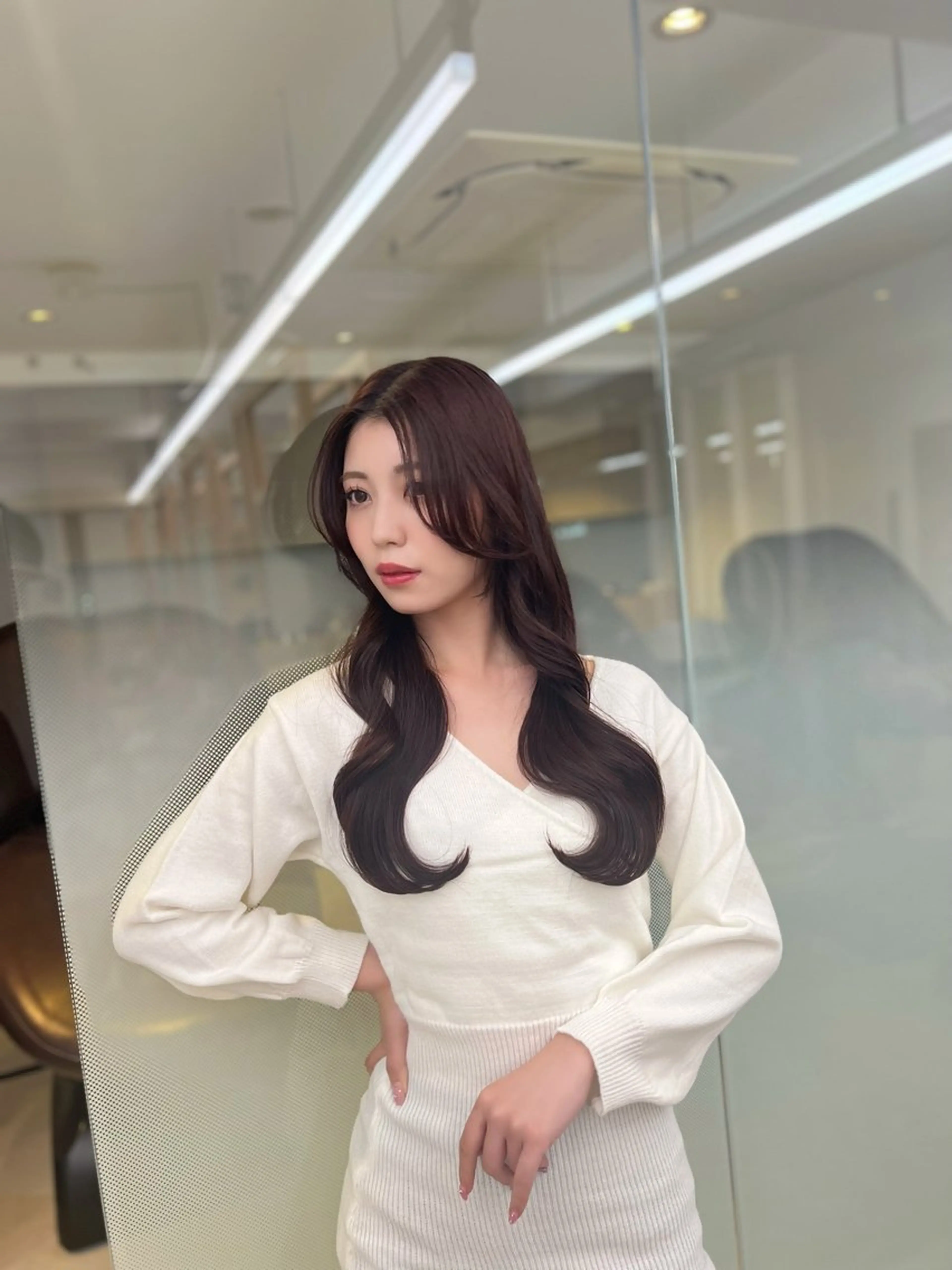 ロング カット ヘアカラー トリートメント レイヤー/髪質改善 DAISUKEのヘアスタイル