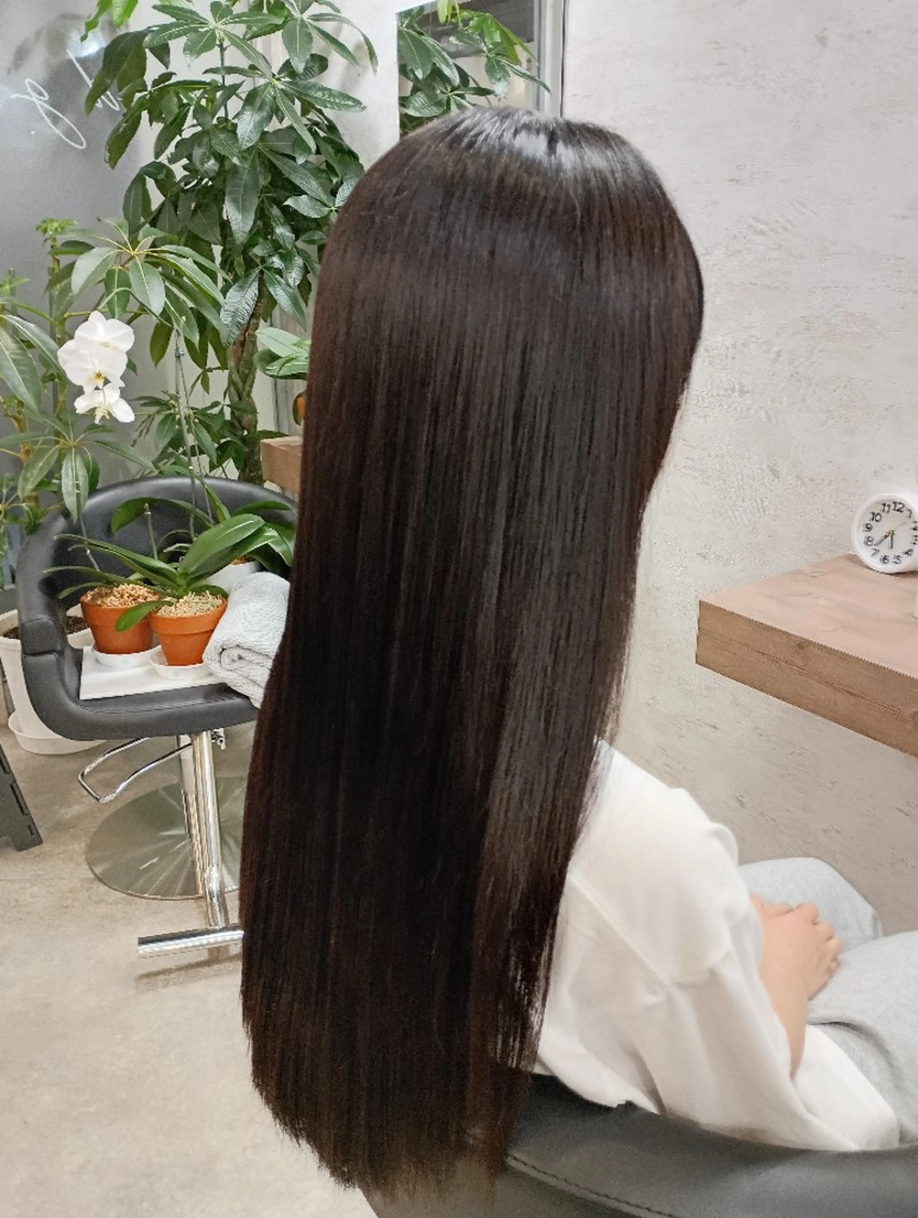 ロング カット and g.所属・下釜 みゆきのヘアスタイル