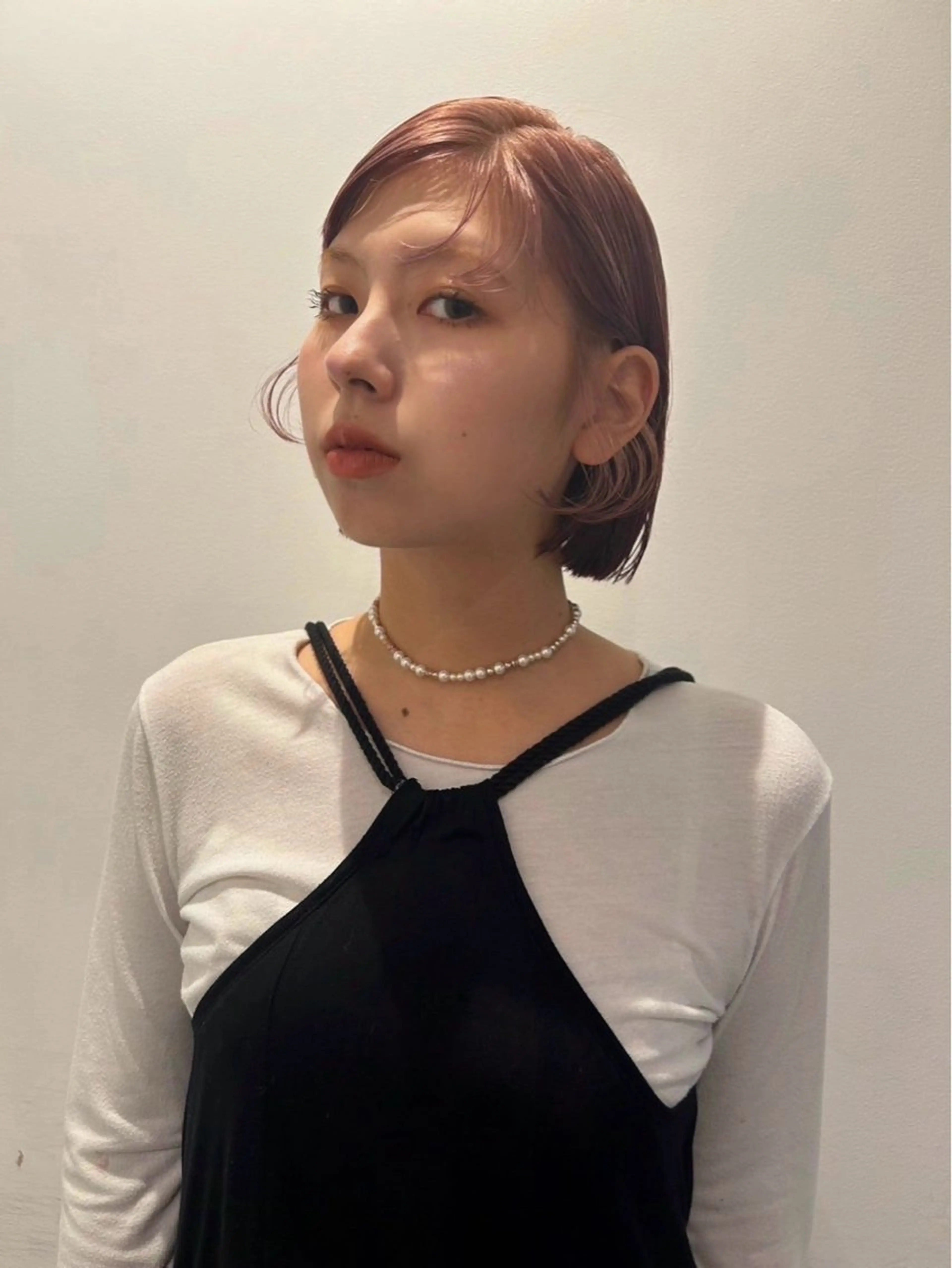 ミディアム カラー ヘアアレンジ カット ヘアカラー 🎀suzuna 透明感colorのヘアスタイル