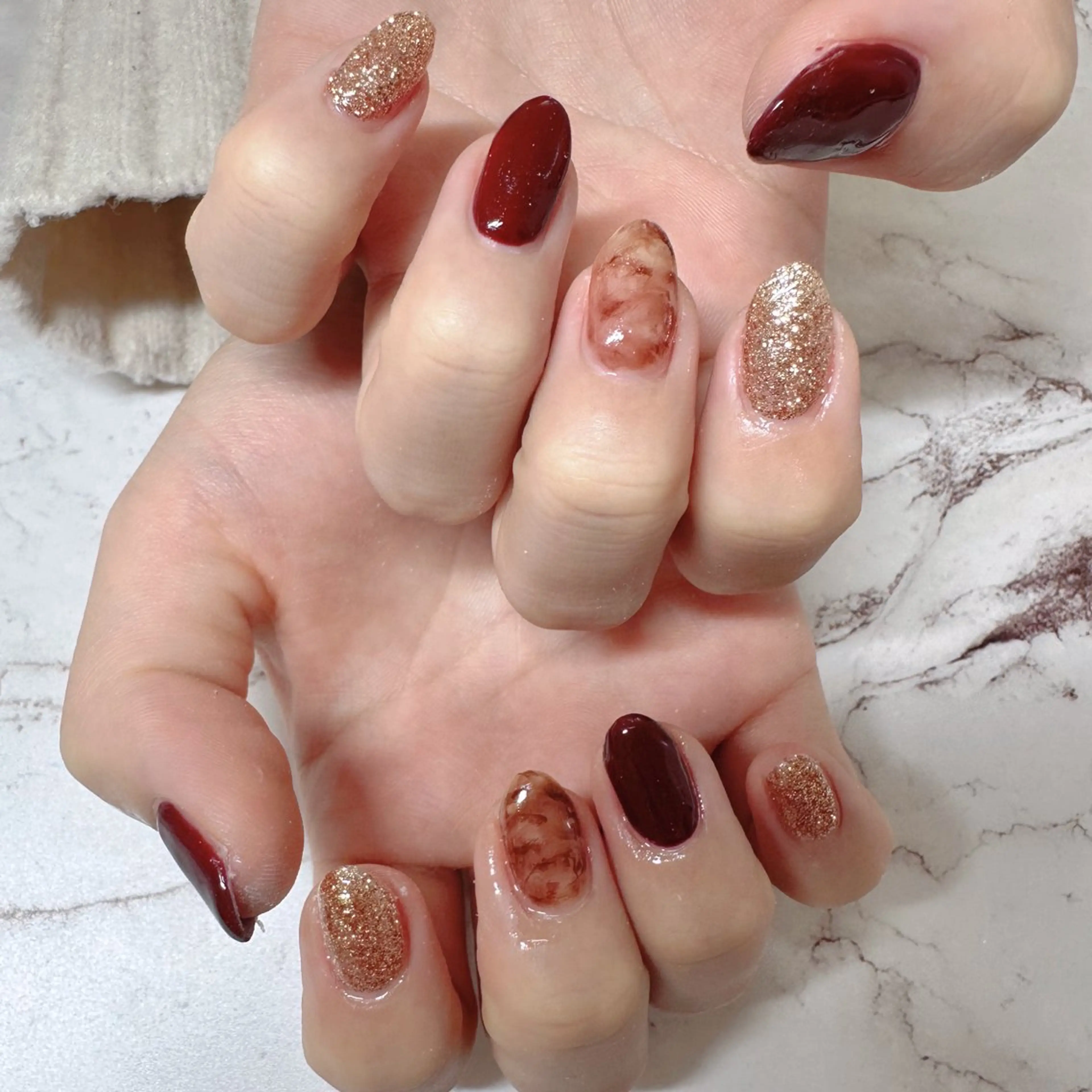 ネイル nail salon Ange所属・Ange 🍊YUI🍊のネイルデザイン