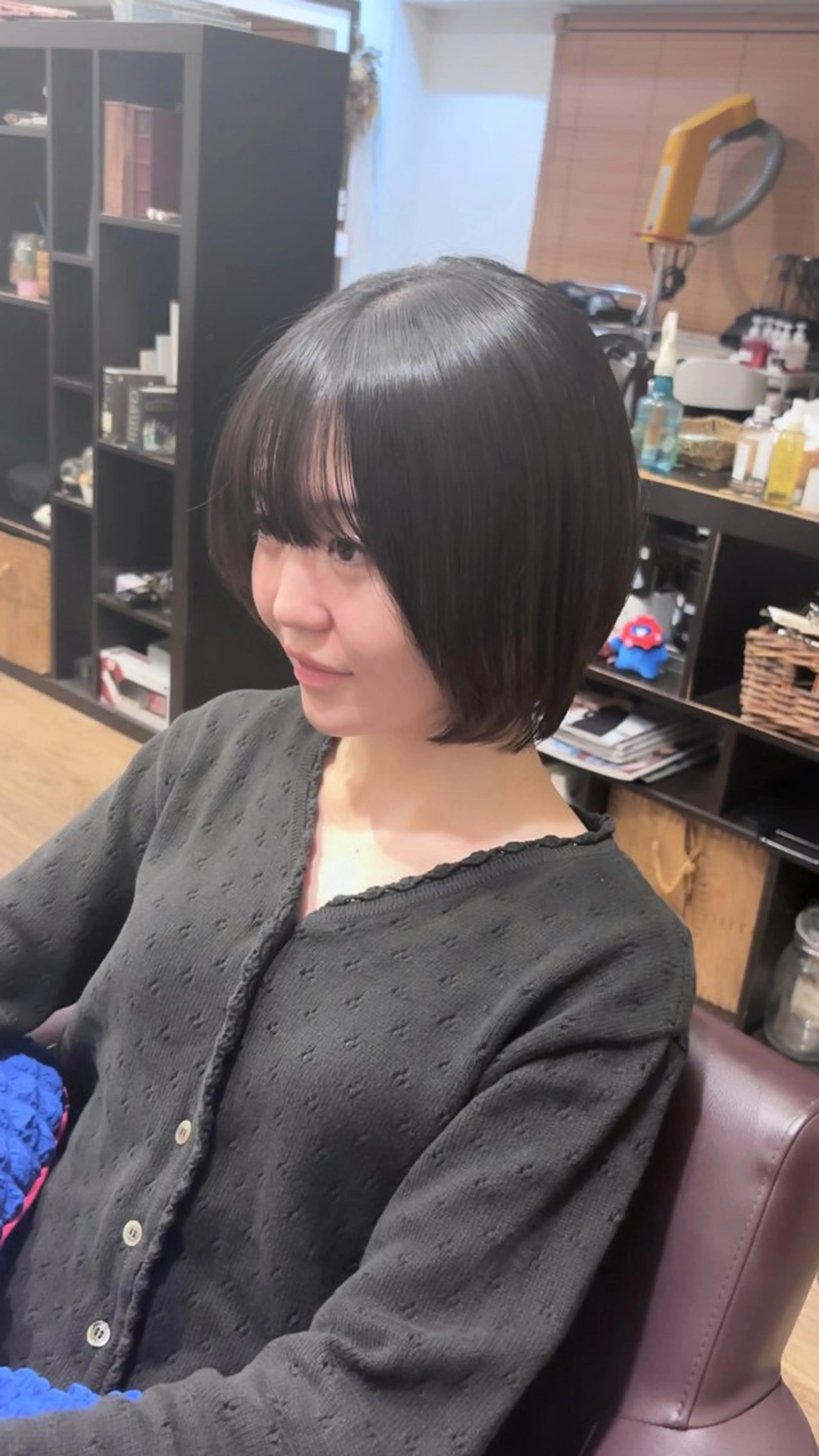 ショート 縮毛矯正 縮毛矯正 ドレスヘアー(dress hair)所属・のづみ あかりのヘアスタイル