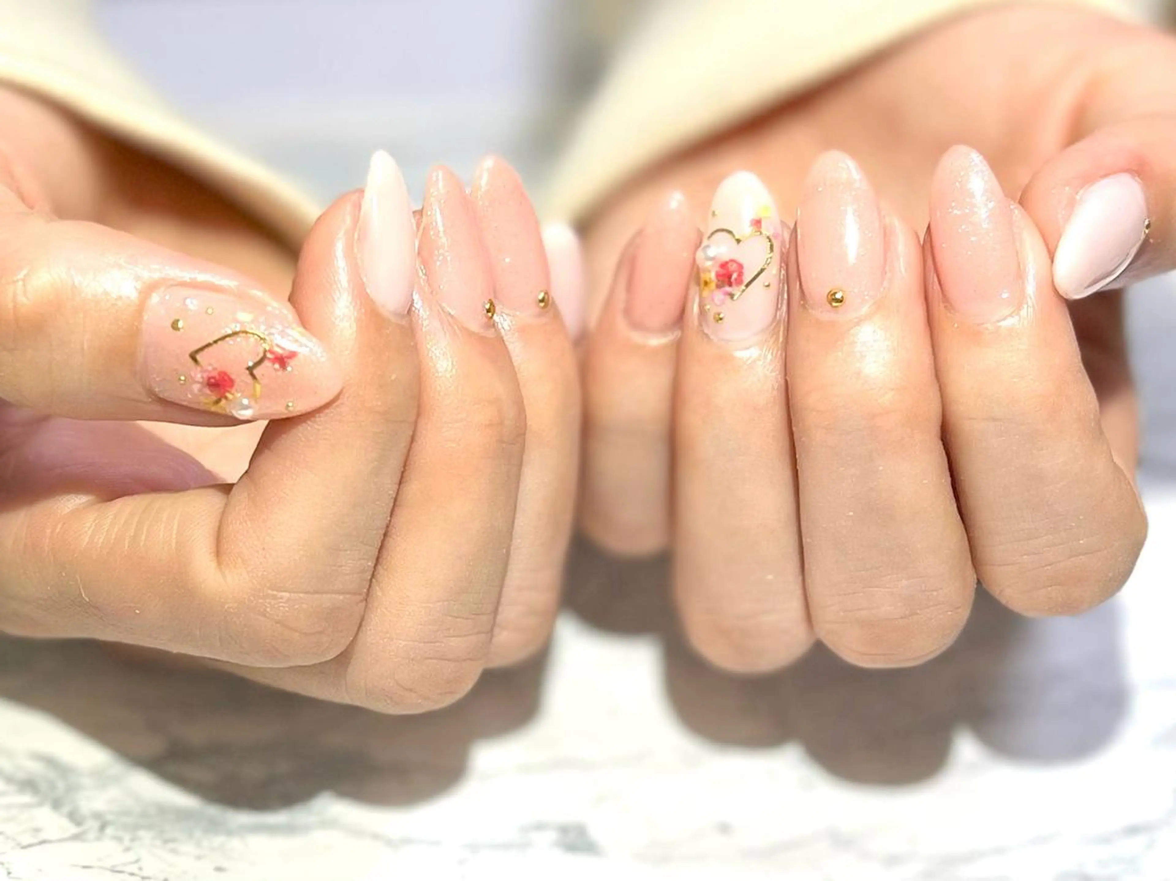 ネイル フットネイル ニュアンスネイル シンプルネイル 春ネイル 夏ネイル ネイル フフラ所属・nail fufla ♡yamane♡のネイルデザイン