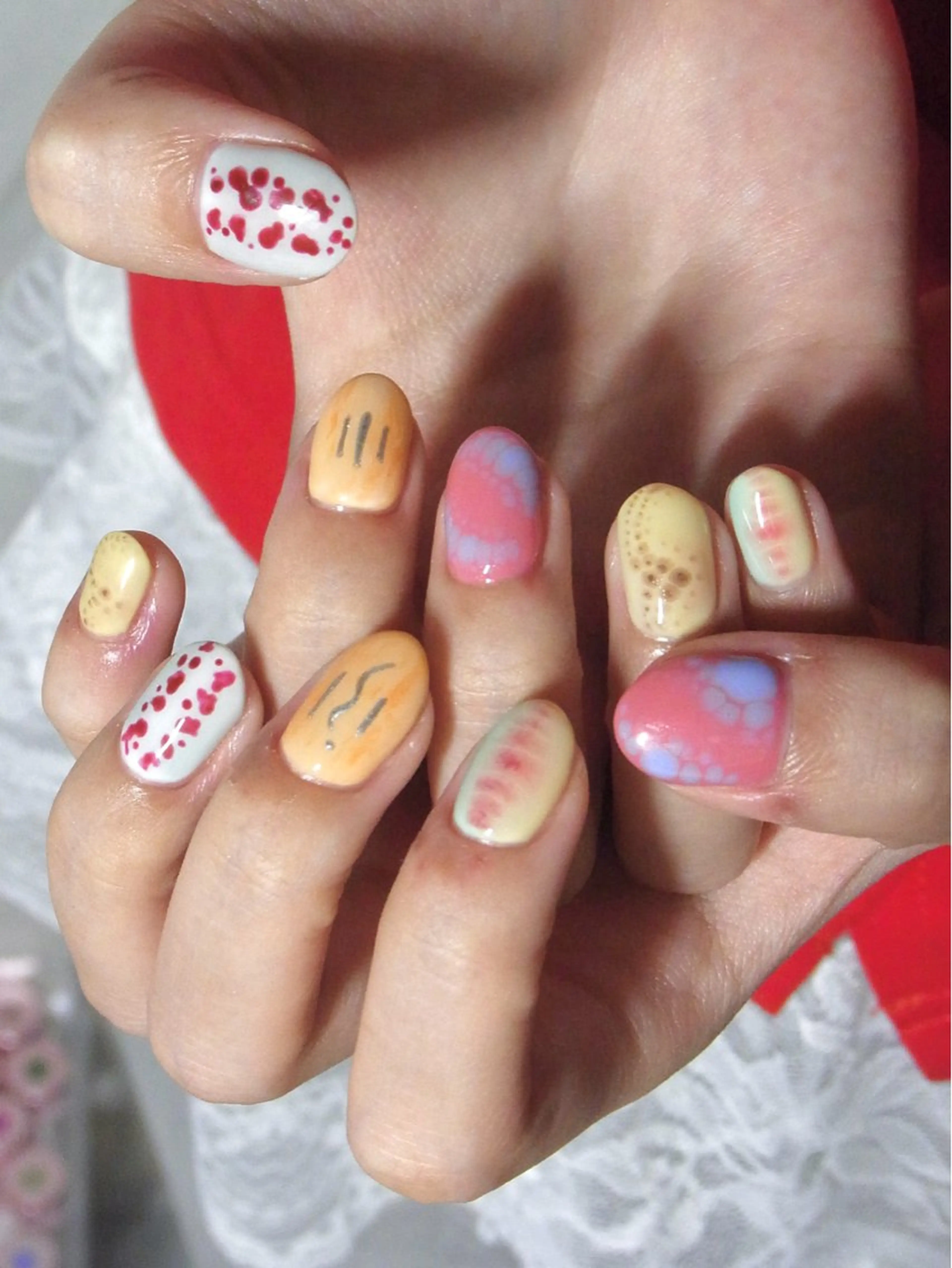 ネイル ハンドネイル nail salon HARE所属・チハル ミチハタのネイルデザイン