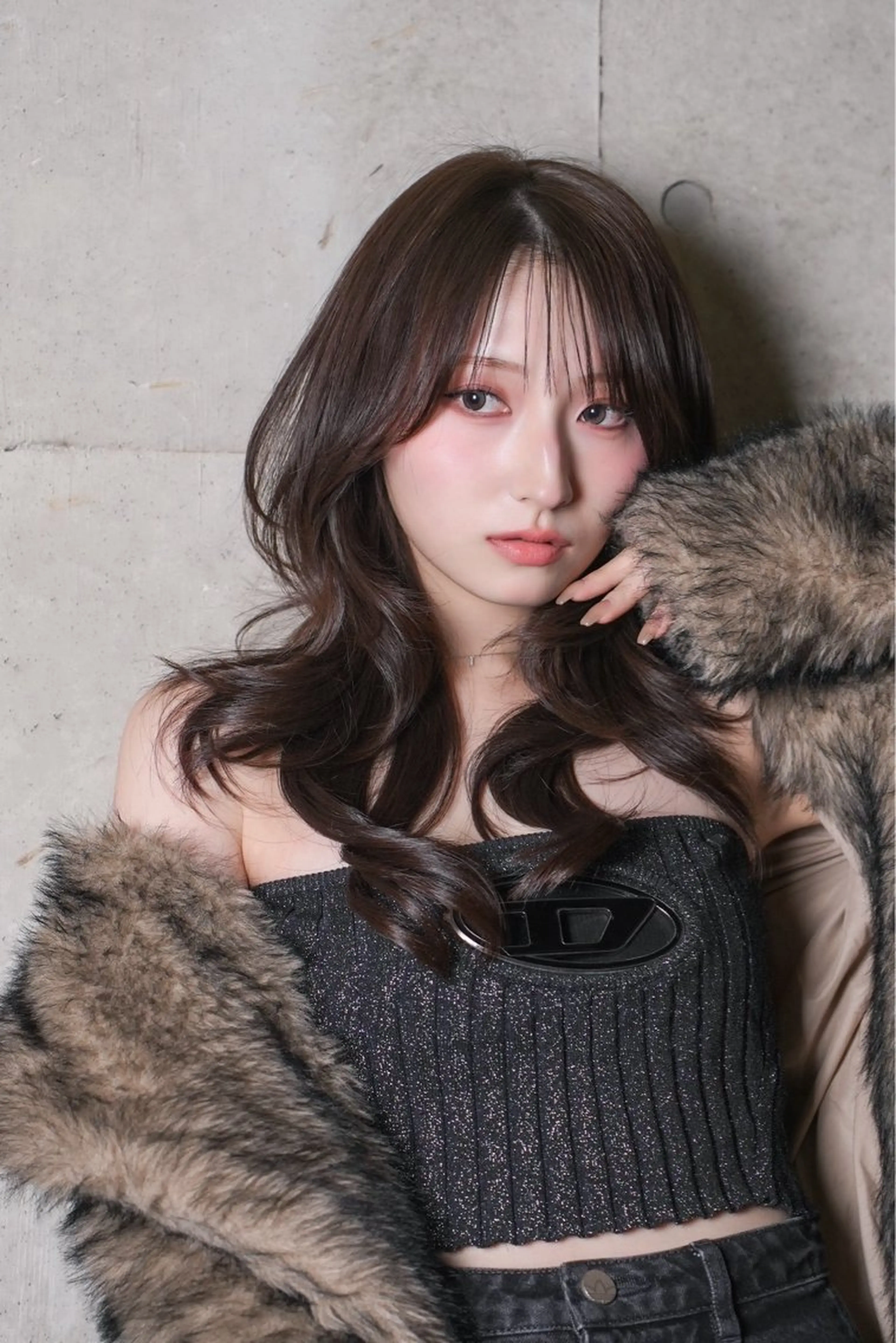 セミロング ヘアカラー 梅田トレンドレイヤー RISA🎀💕のヘアスタイル