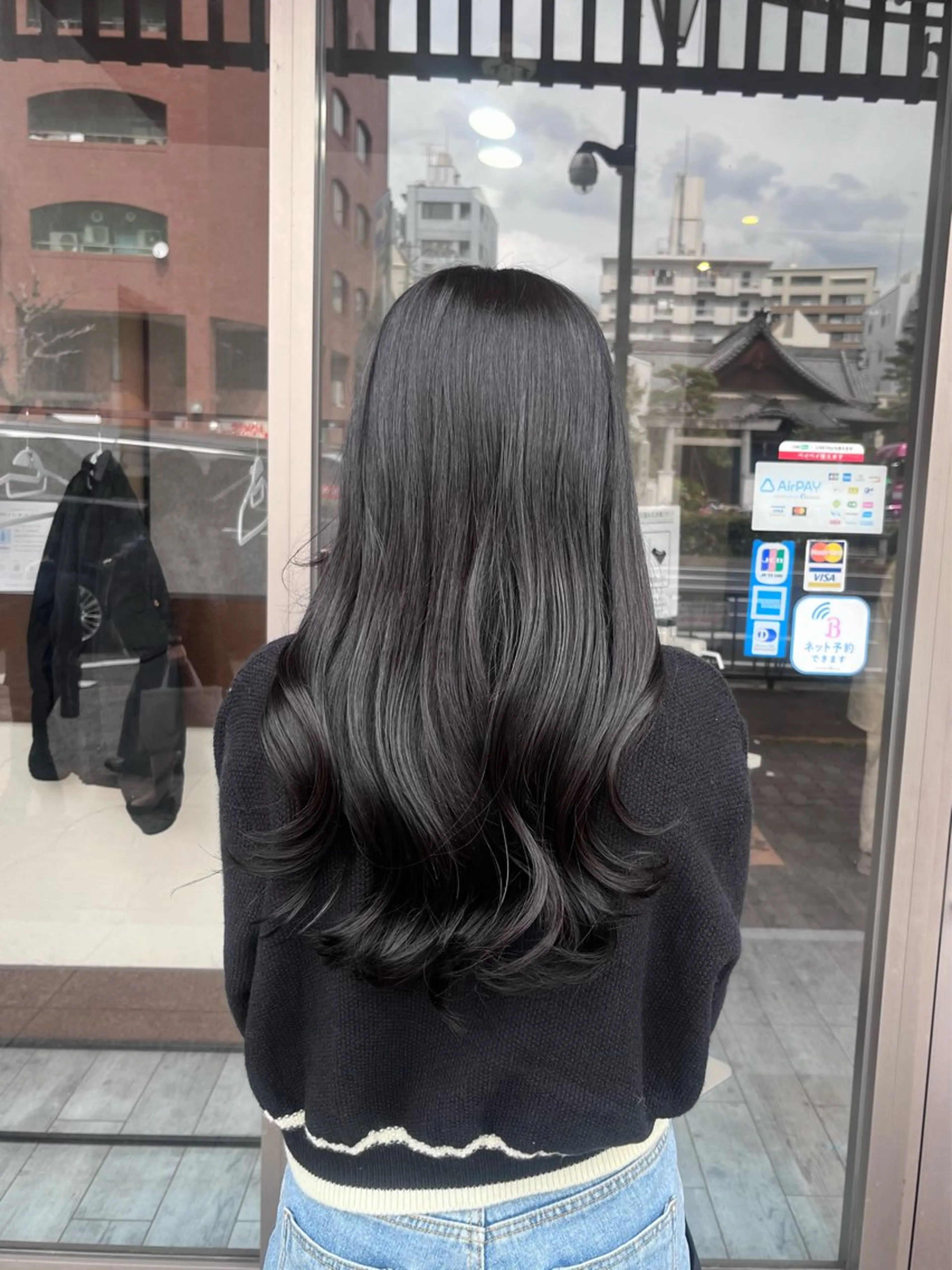 ロング カラー 村田梨乃/ minim hairのヘアスタイル