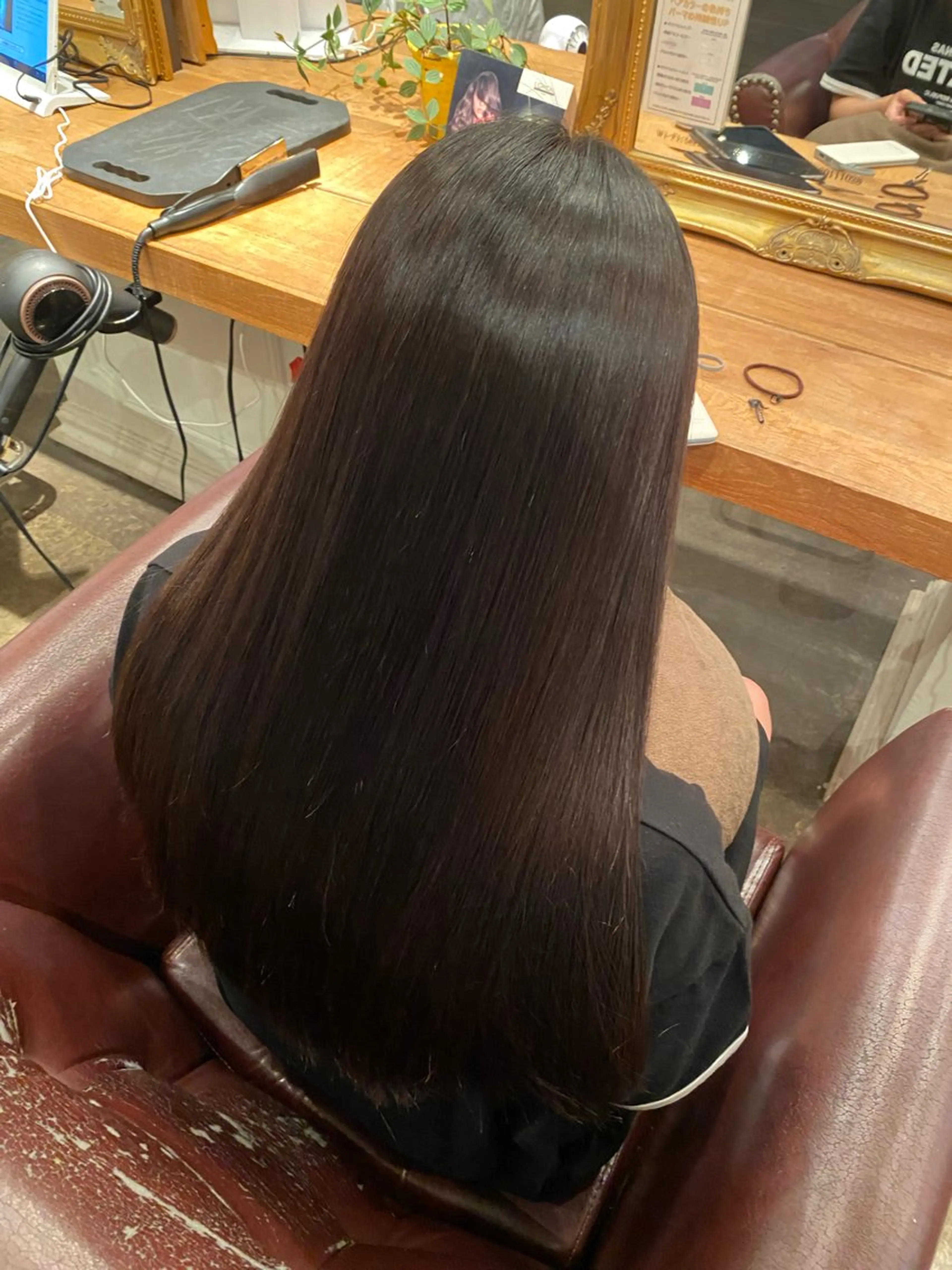 ロング パーマ カット 縮毛矯正 トリートメント 髪質改善 カット/soyaのヘアスタイル
