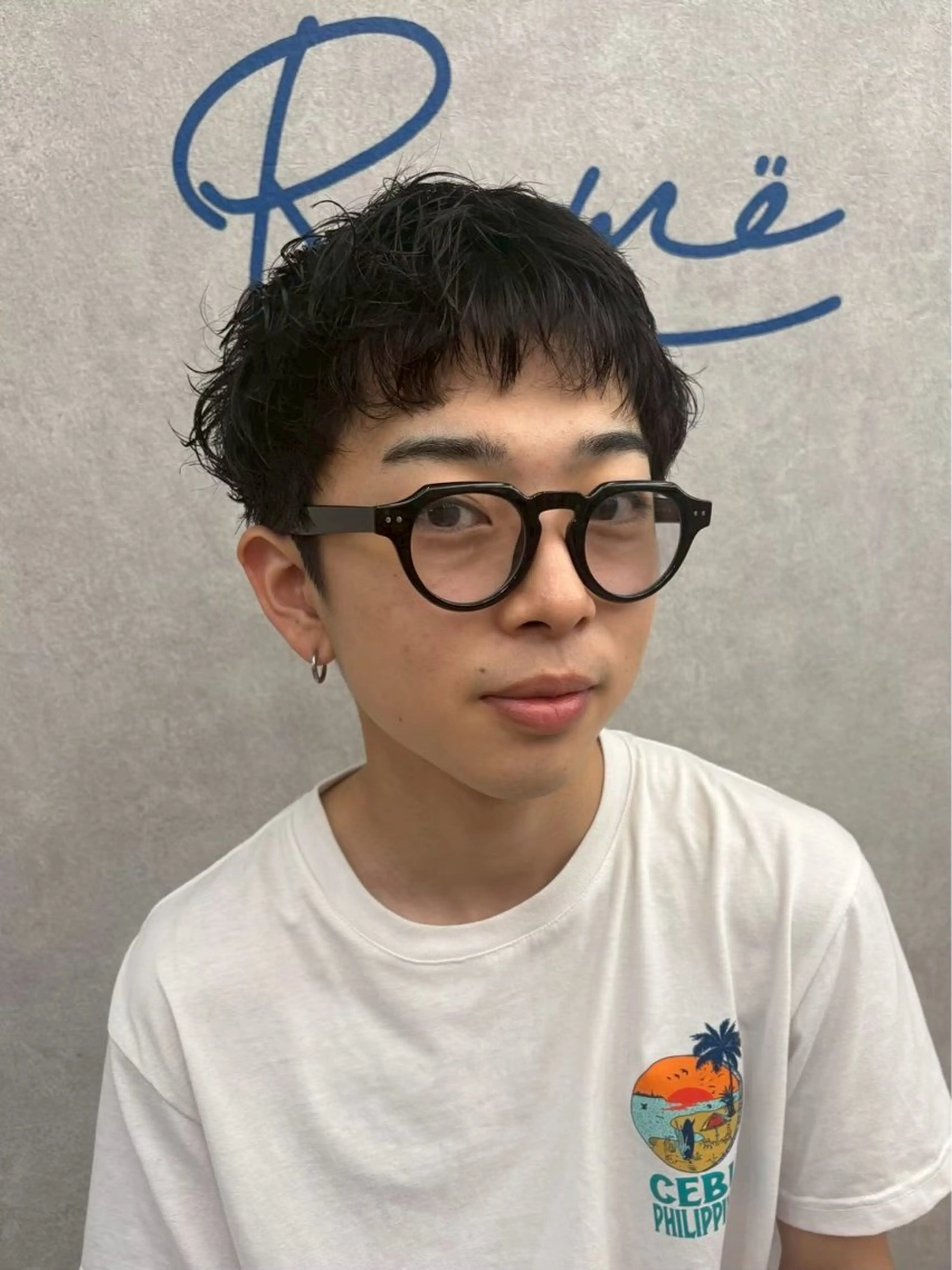 パーマ メンズ カット パーマ メンズサロンRomë 菜里のヘアスタイル