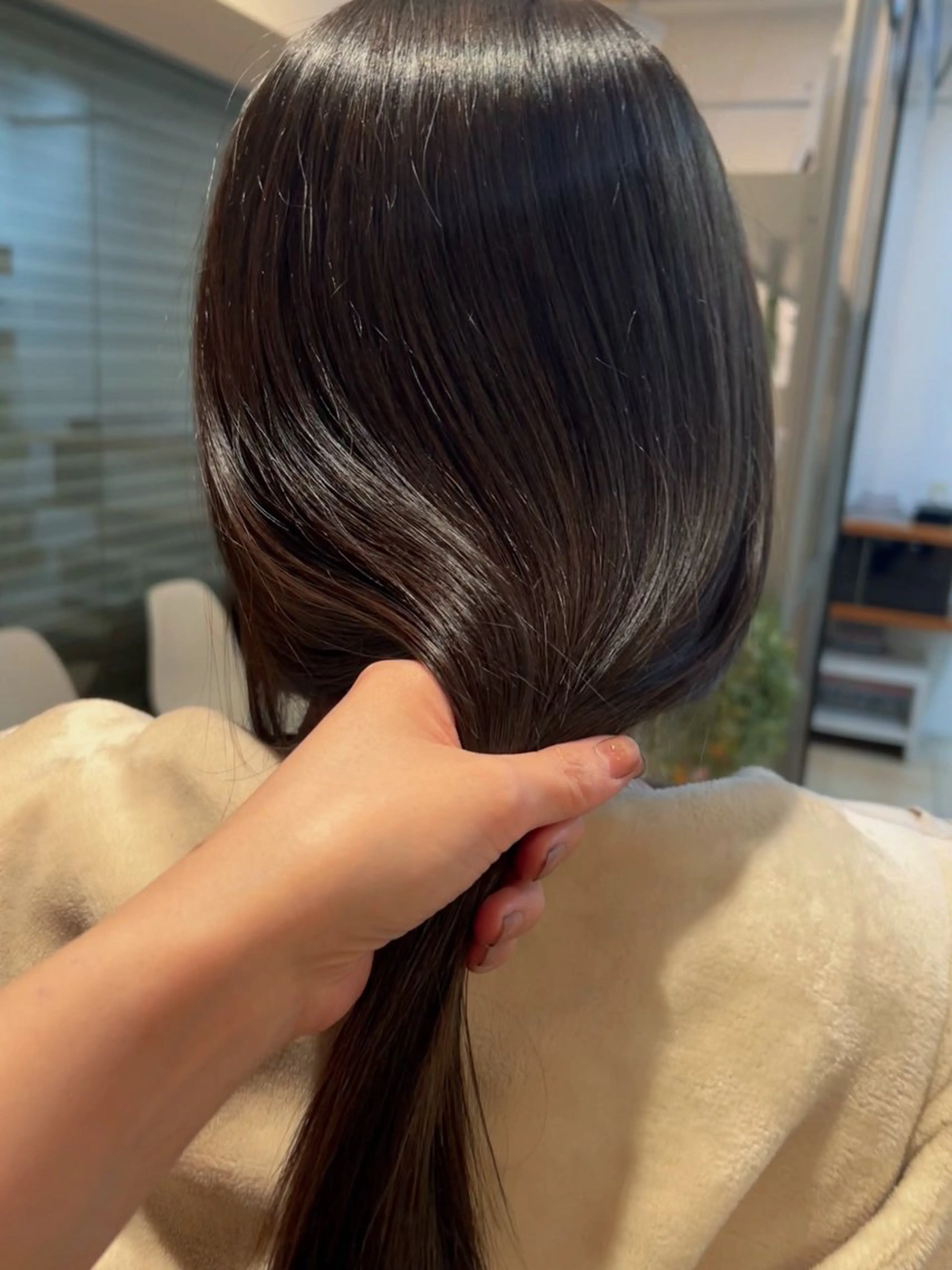 カラー リリカ🐈‍⬛ブリー チカラー/上永谷のヘアスタイル