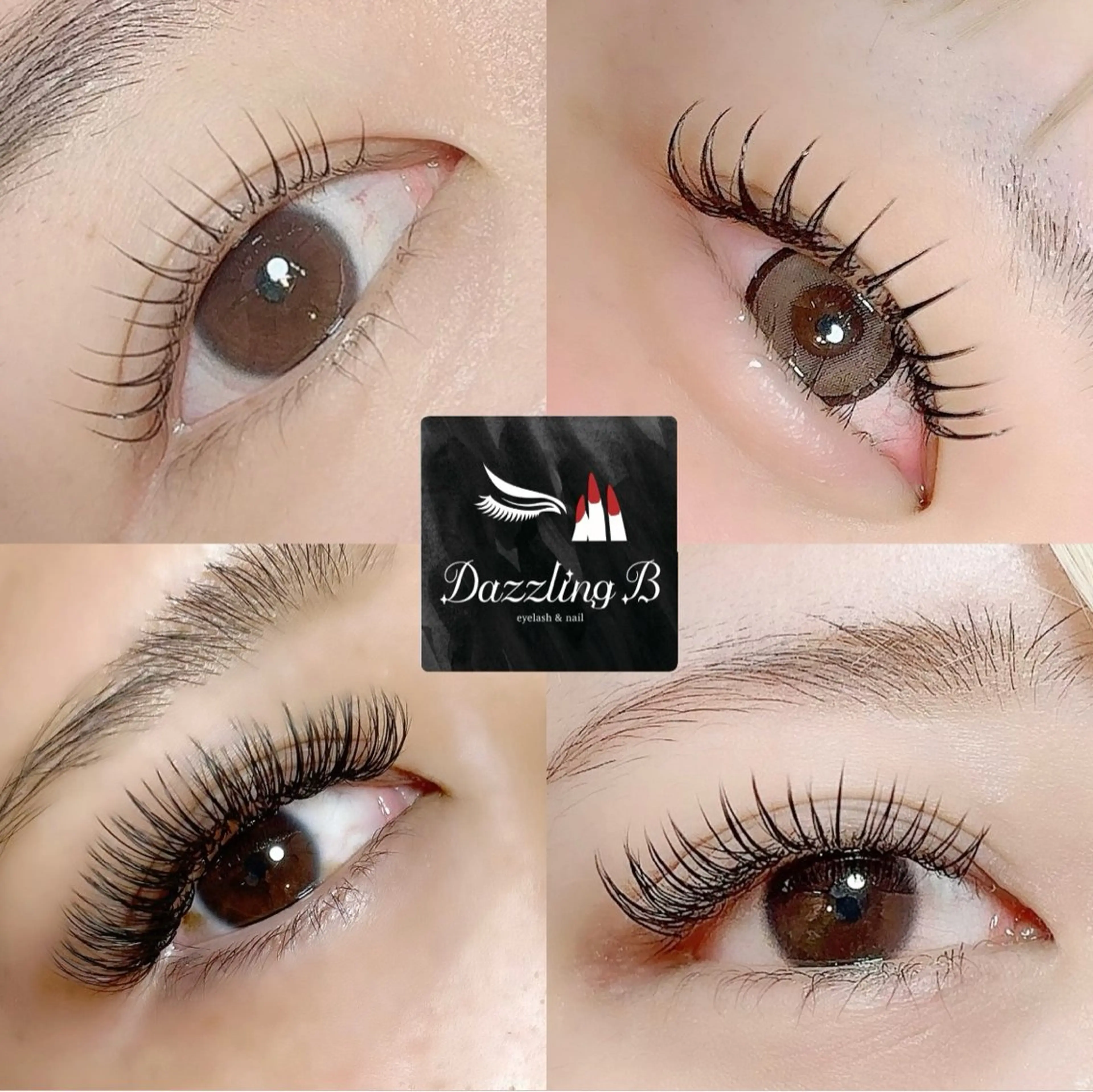 マツエク・マツパ Dazzling Bのマツエク・マツパデザイン