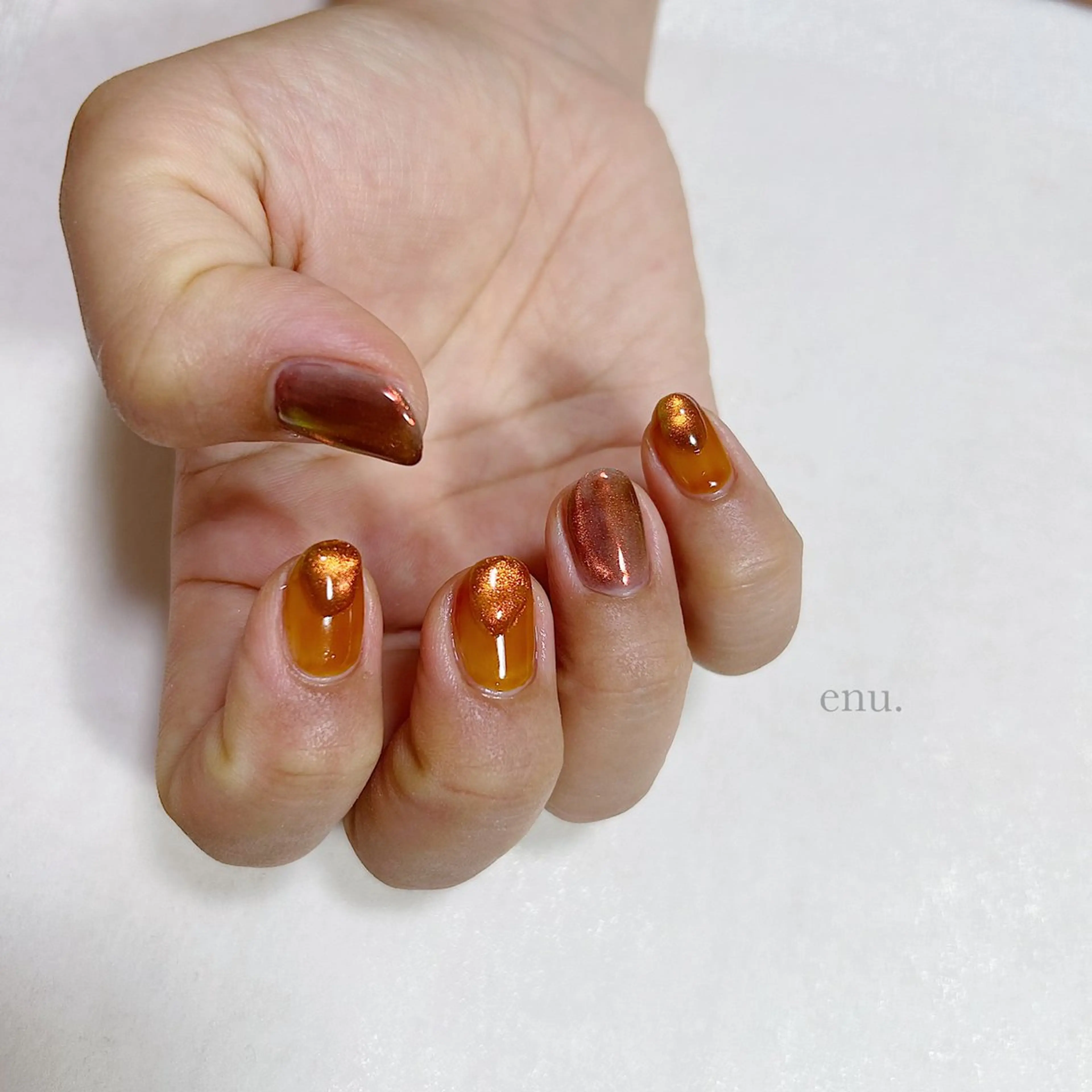 ネイル ハンドネイル enu. nanakoのネイルデザイン