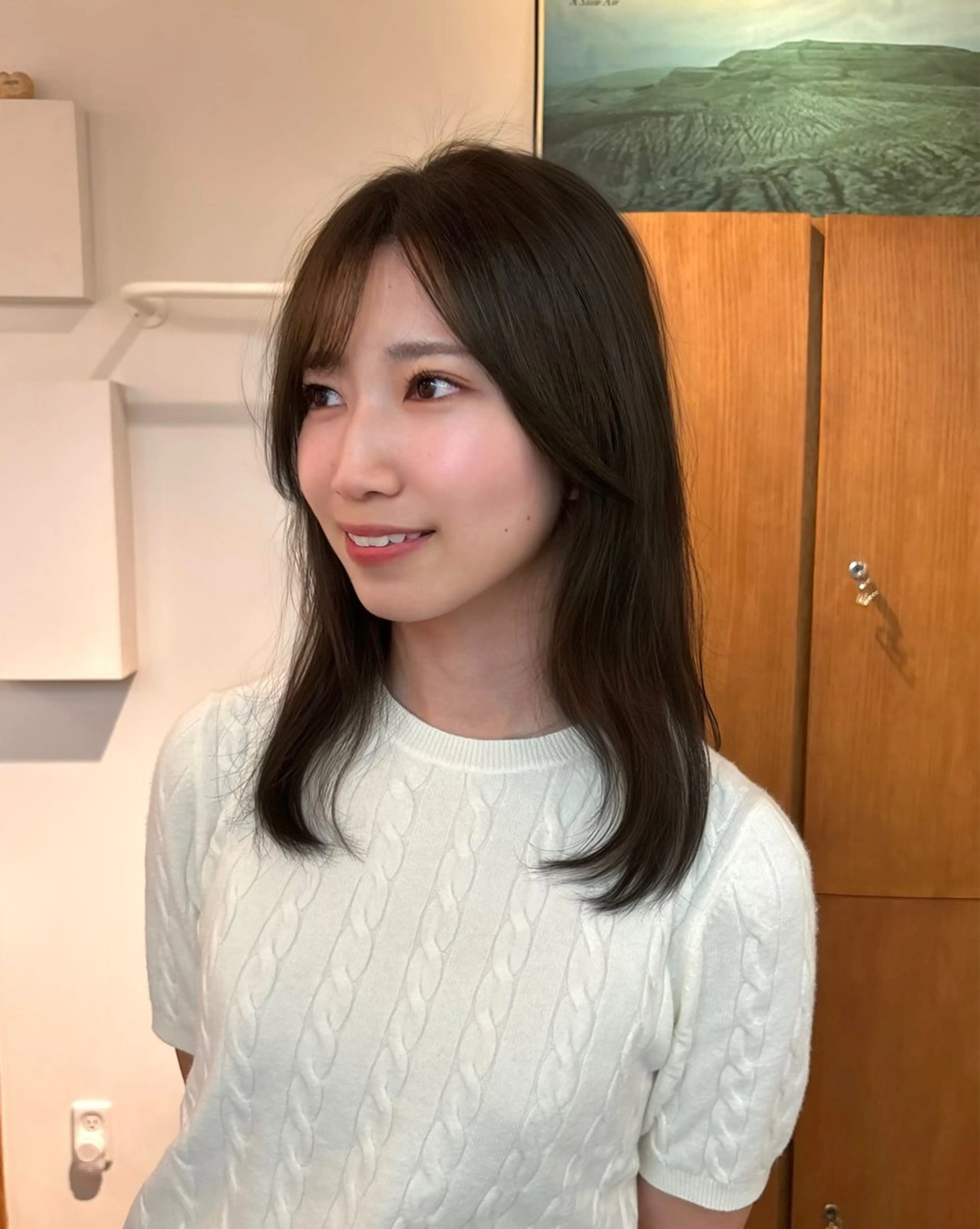 カラー ヘアカラー トリートメント ヘッドスパ ☑️aiko【艶 カラー・ショート募】のヘアスタイル