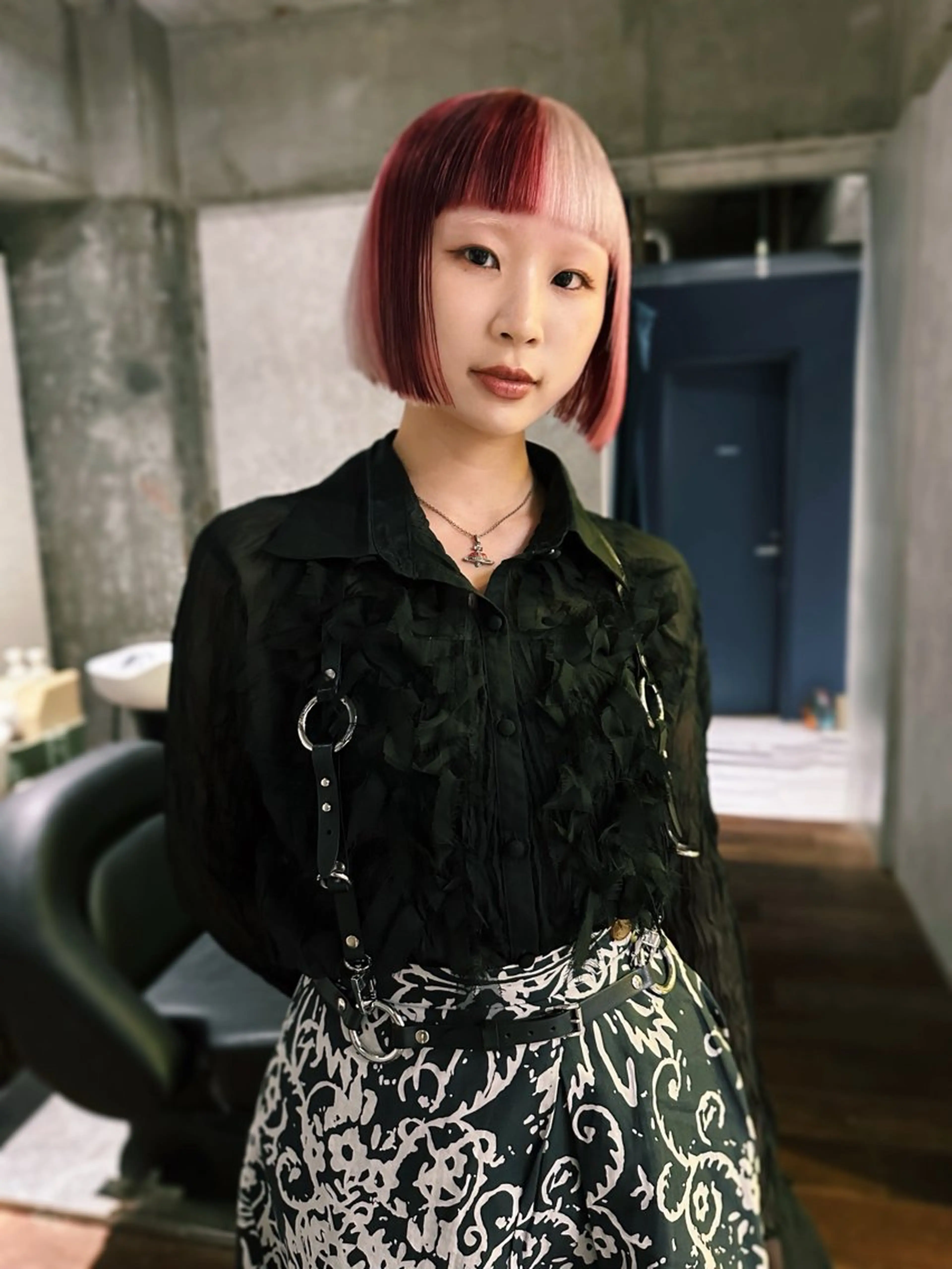 ショート カラー 🧡色落ちまで2度綺 麗なカラー🧡ヨシキのヘアスタイル