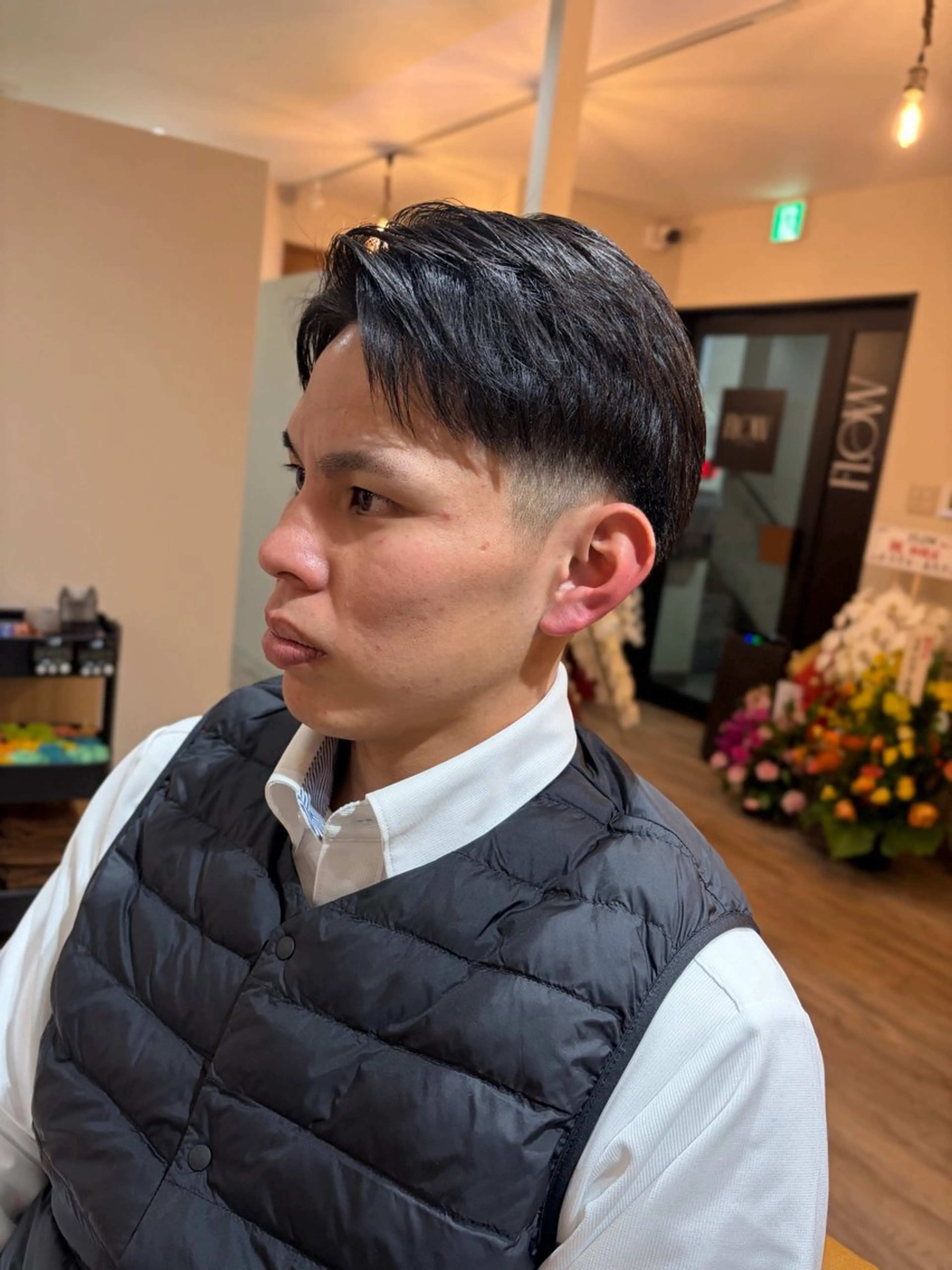 ショート メンズ ビジネス カット Flow所属・黒原 将貴のヘアスタイル