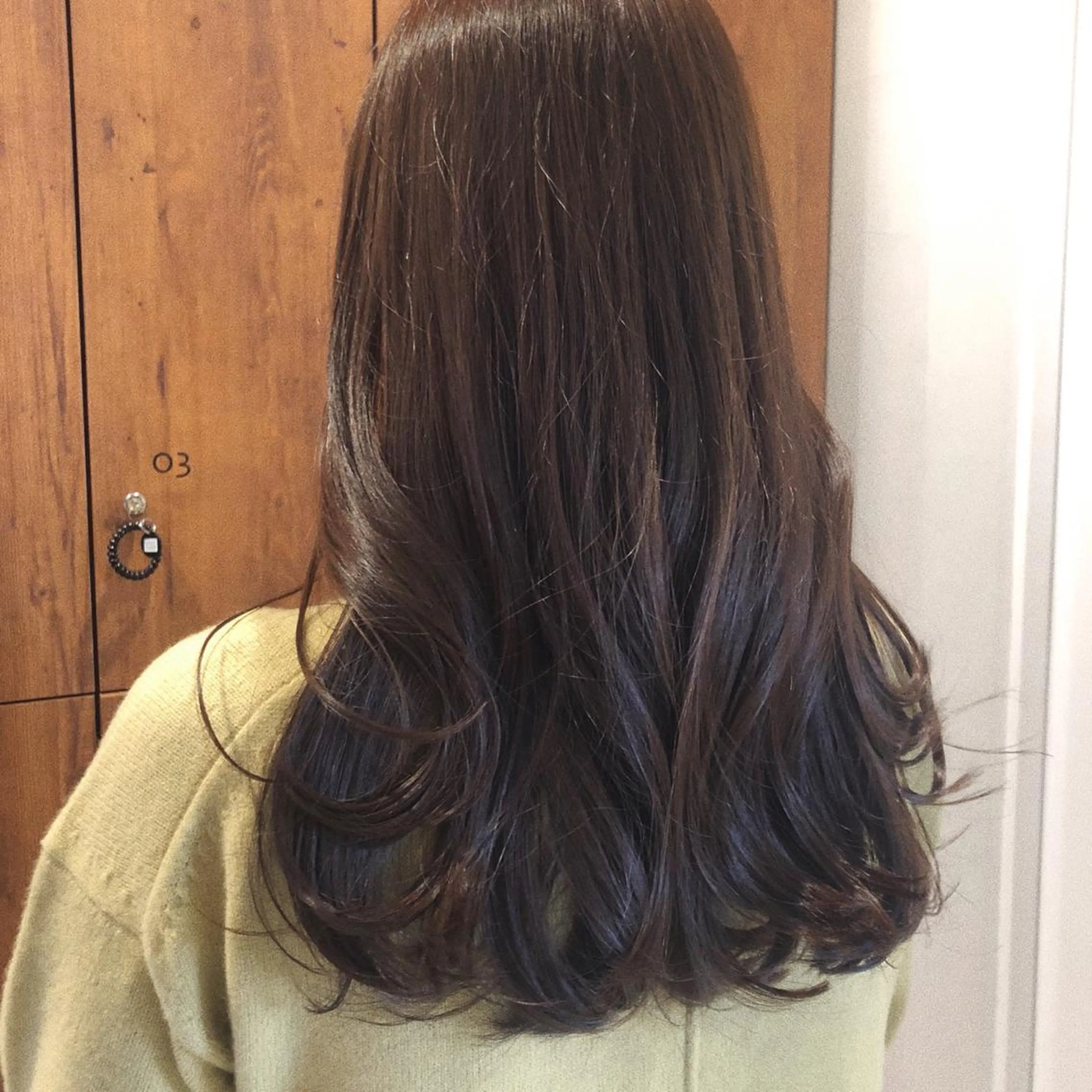 ロング カット 韓国ヘア 🇰🇷 RUKA 🩵🤍のヘアスタイル