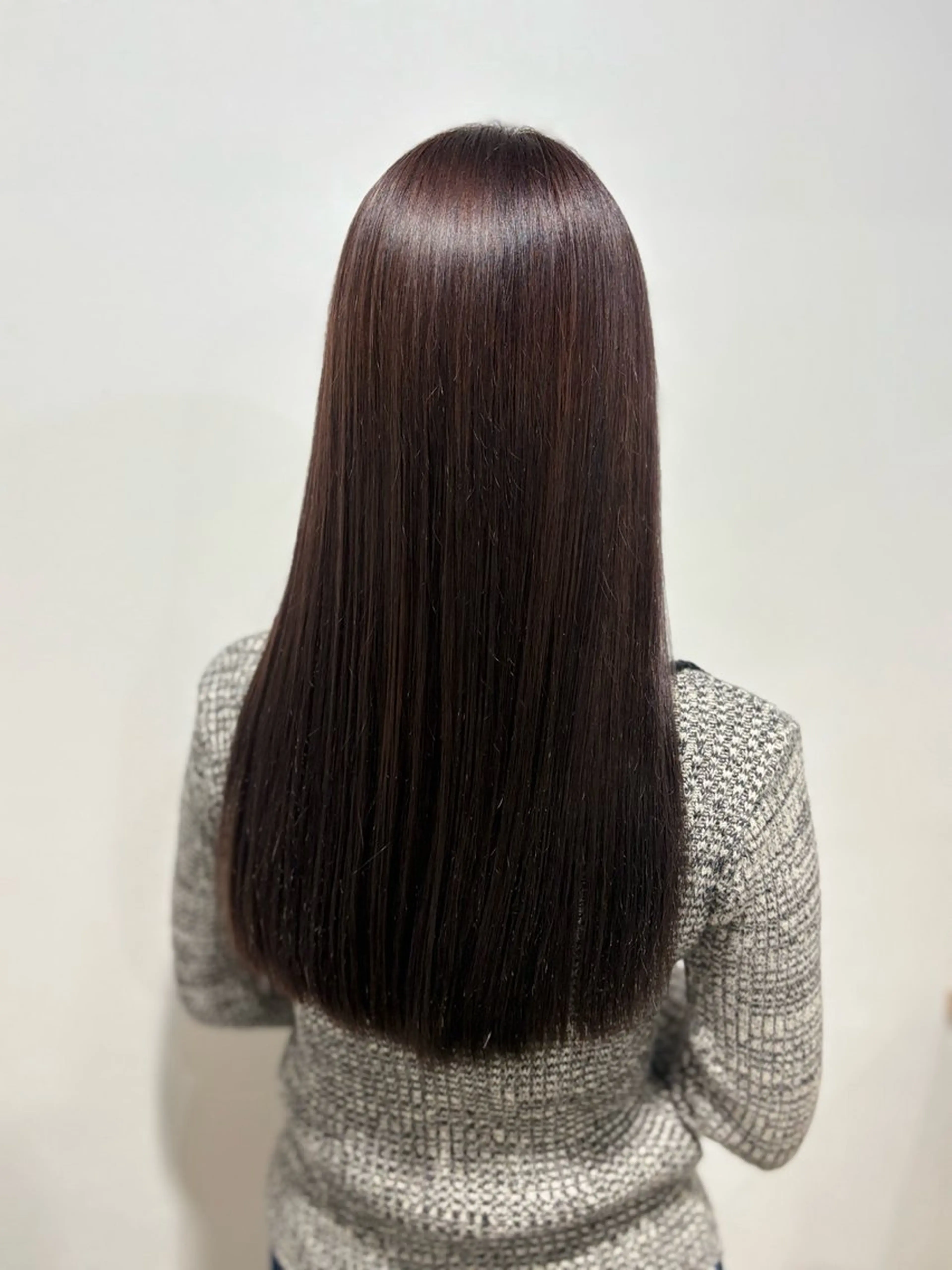 カラー 透明感カラー ラベンダーカラー カット ヘアカラー 藤原仁美/レイヤー ボブ/透明感カラーのヘアスタイル