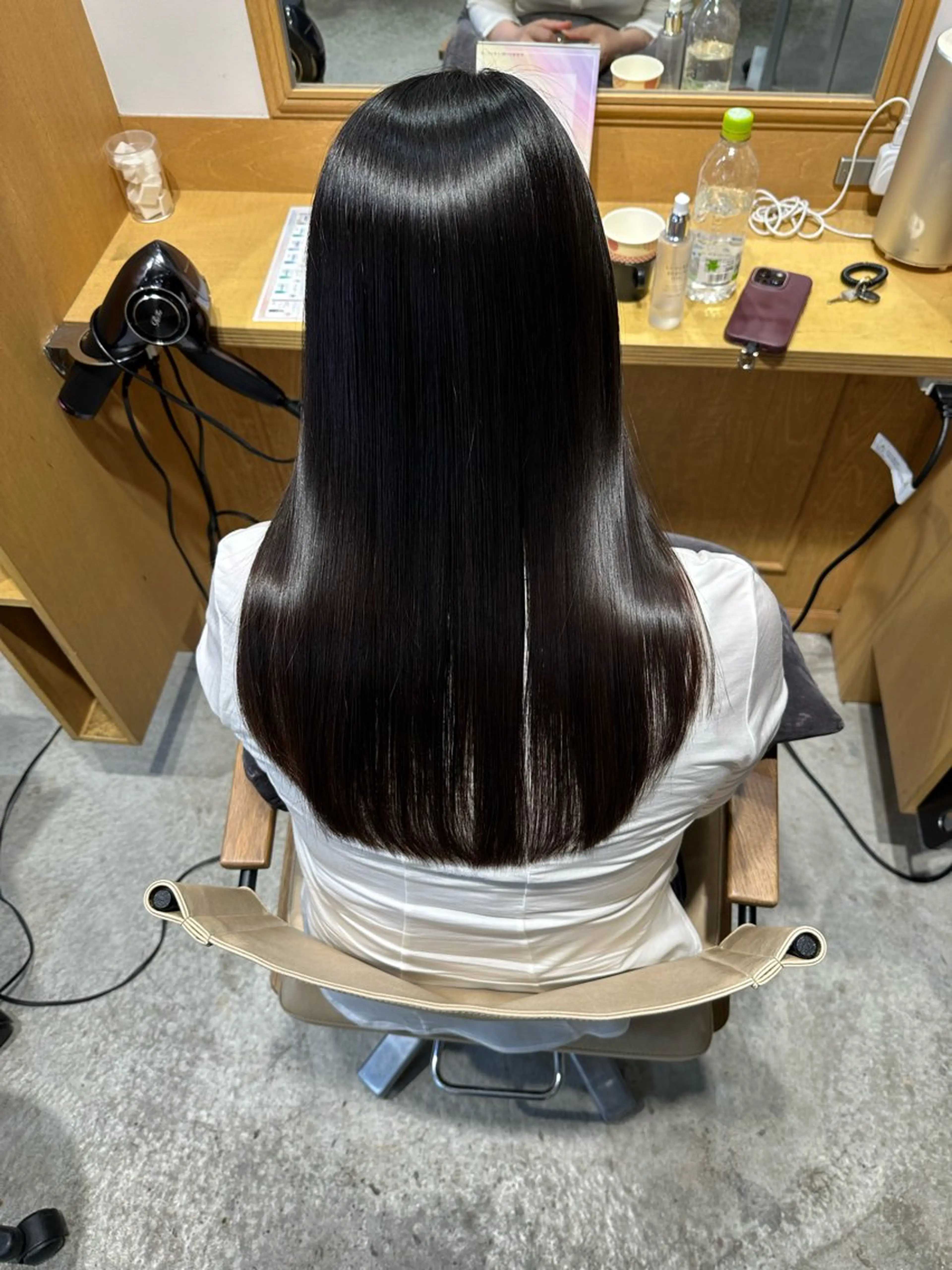 ロング 縮毛矯正 トリートメント 恵比寿/艶カラー/ 髪質改善/フミヤのヘアスタイル