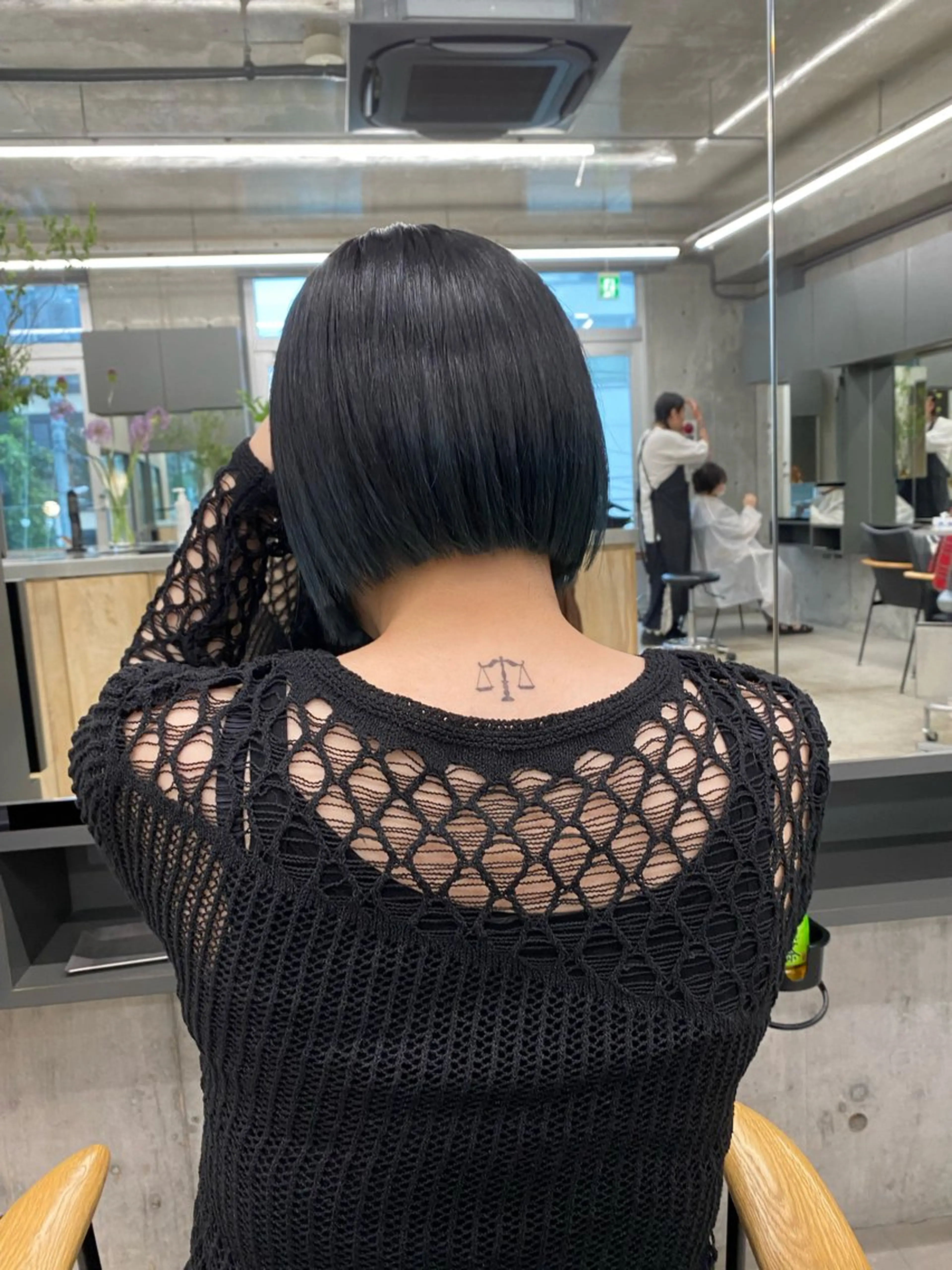 ミディアム カラー ヘアアレンジ ボブ カット mina 🌷のヘアスタイル