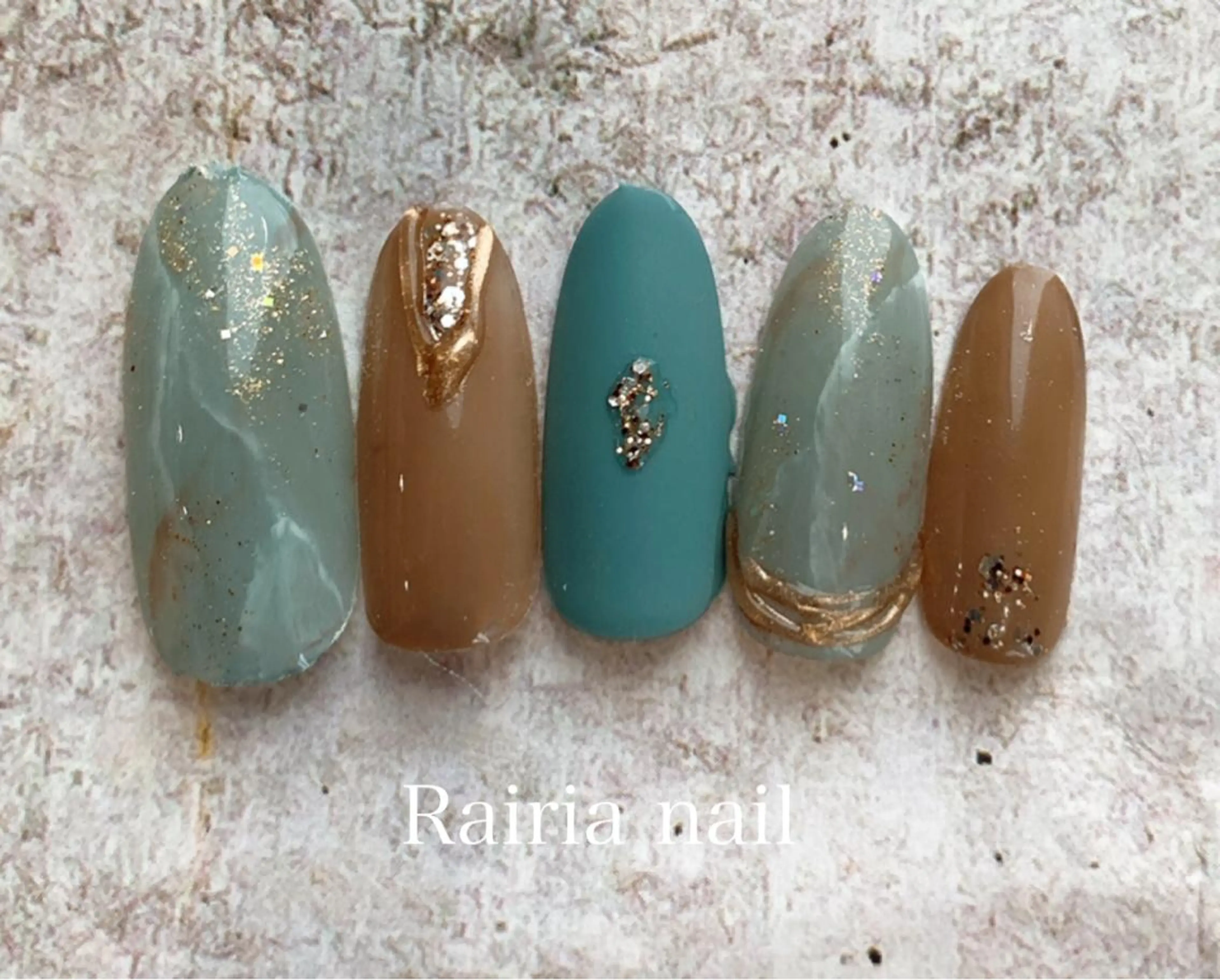 ネイル アートネイル ニュアンスネイル Rairia nail本八幡店のネイルデザイン