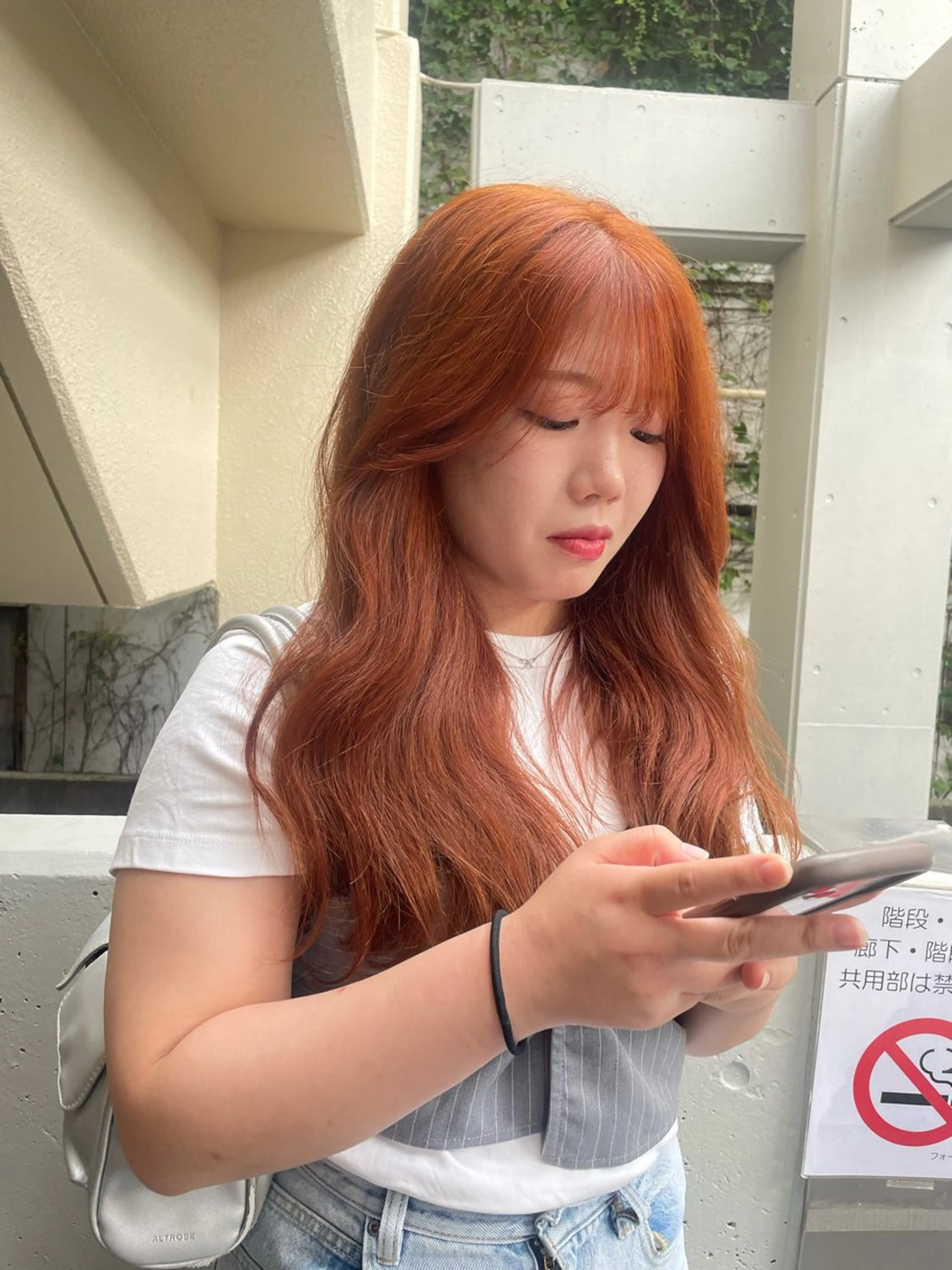 カラー ヘアカラー トリートメント mei|顔まわり ×透明感カラーのヘアスタイル